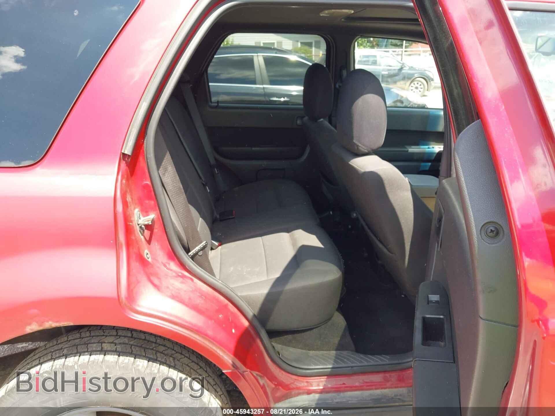 2010 FORD ESCAPE - VIN: 1FMCU9D79AKB52762 - Фото 8