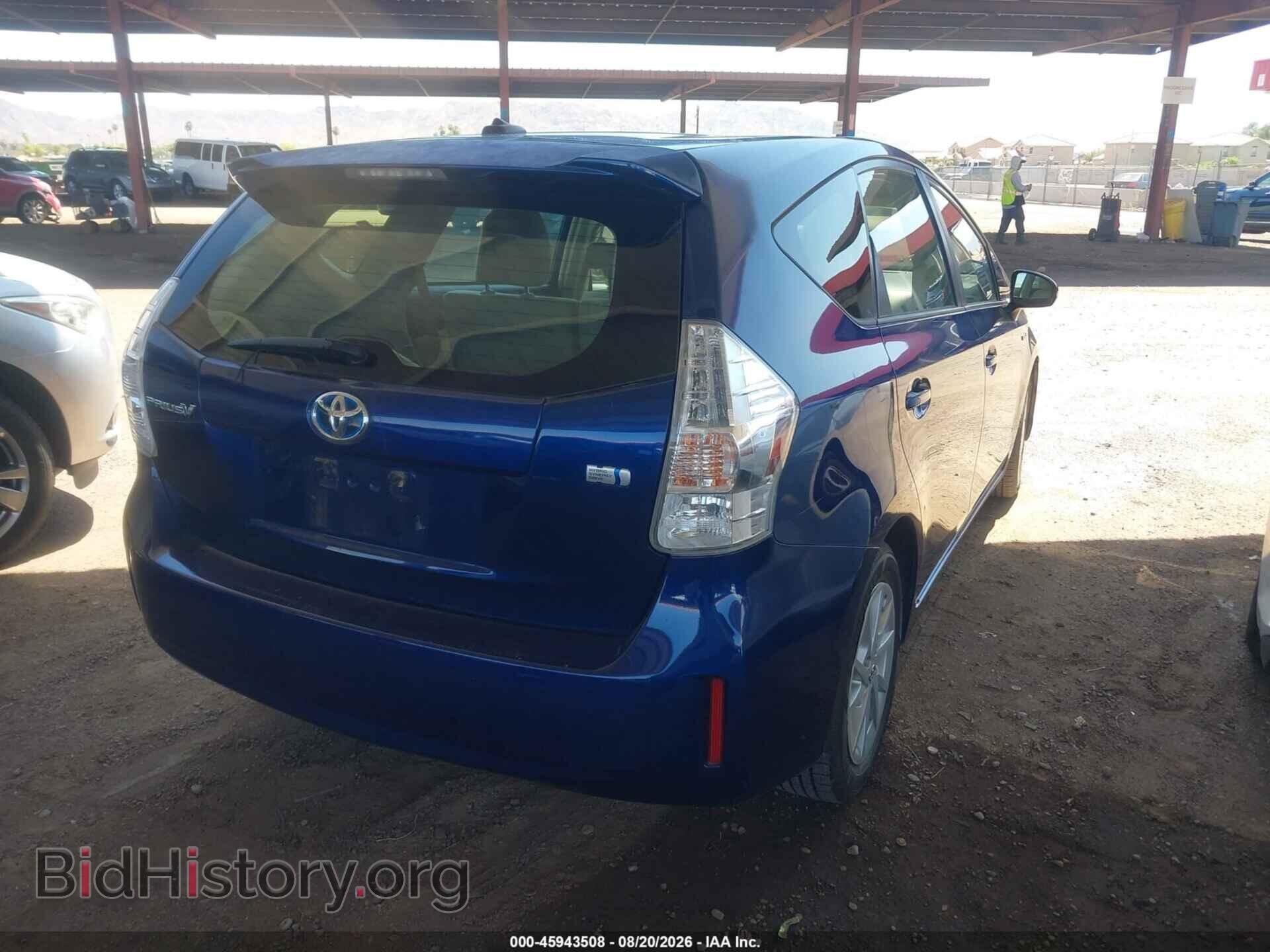 2013 TOYOTA PRIUS V - VIN: JTDZN3EU6D3210936 - Фото 4