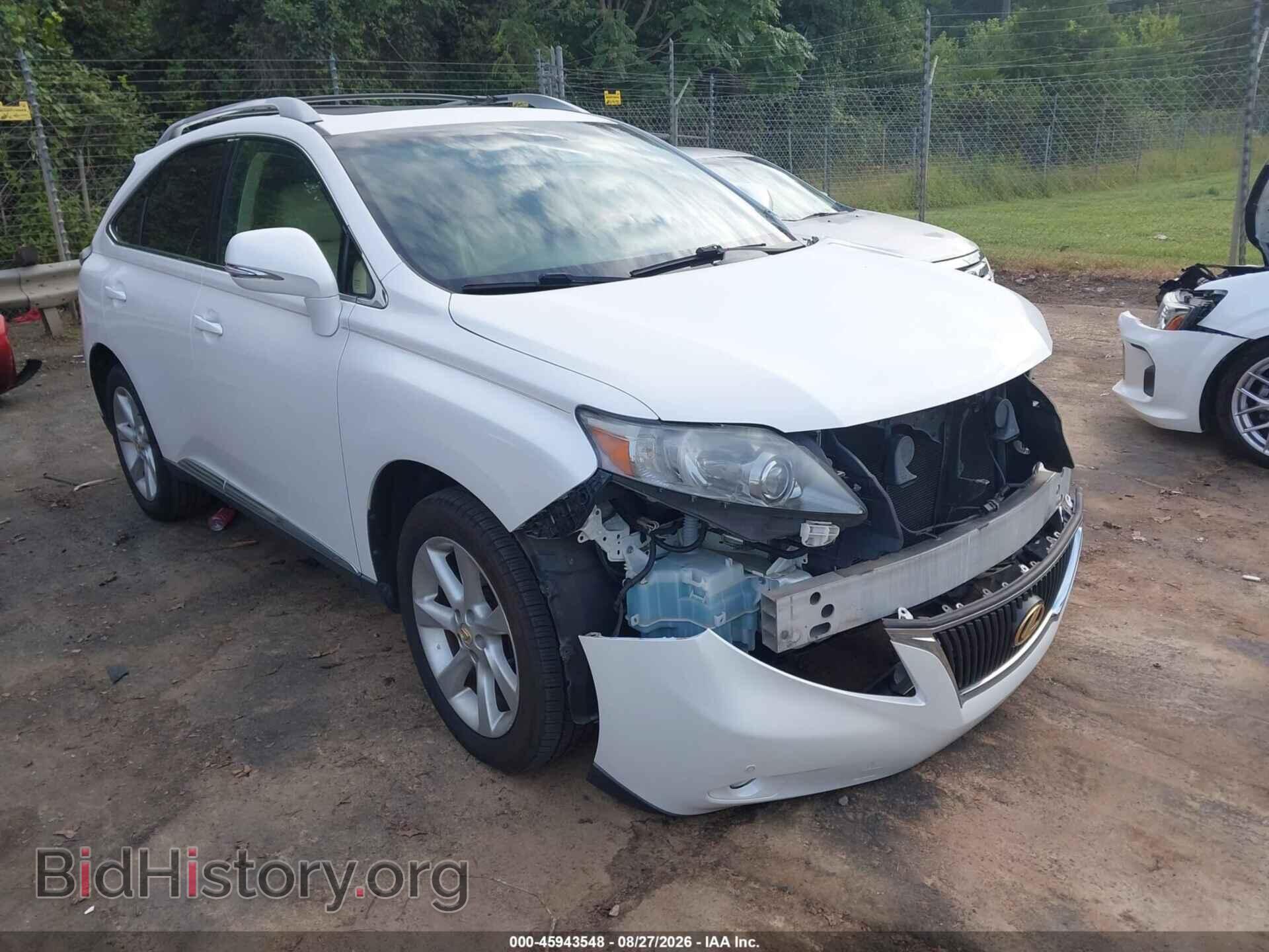 Photo 2T2ZK1BA0CC080225 - LEXUS RX 350 2012