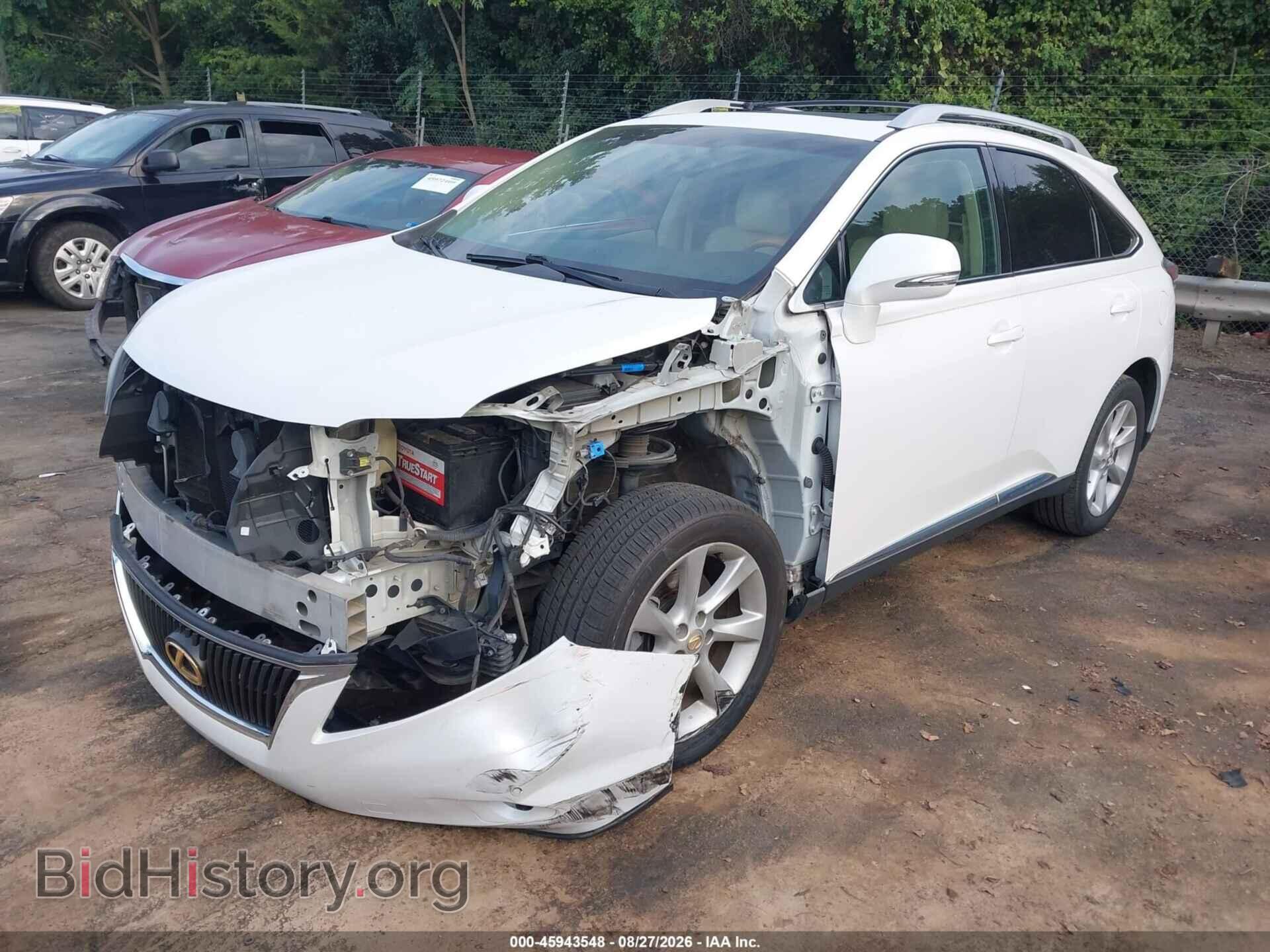 2012 LEXUS RX 350 - VIN: 2T2ZK1BA0CC080225 - Photo 2