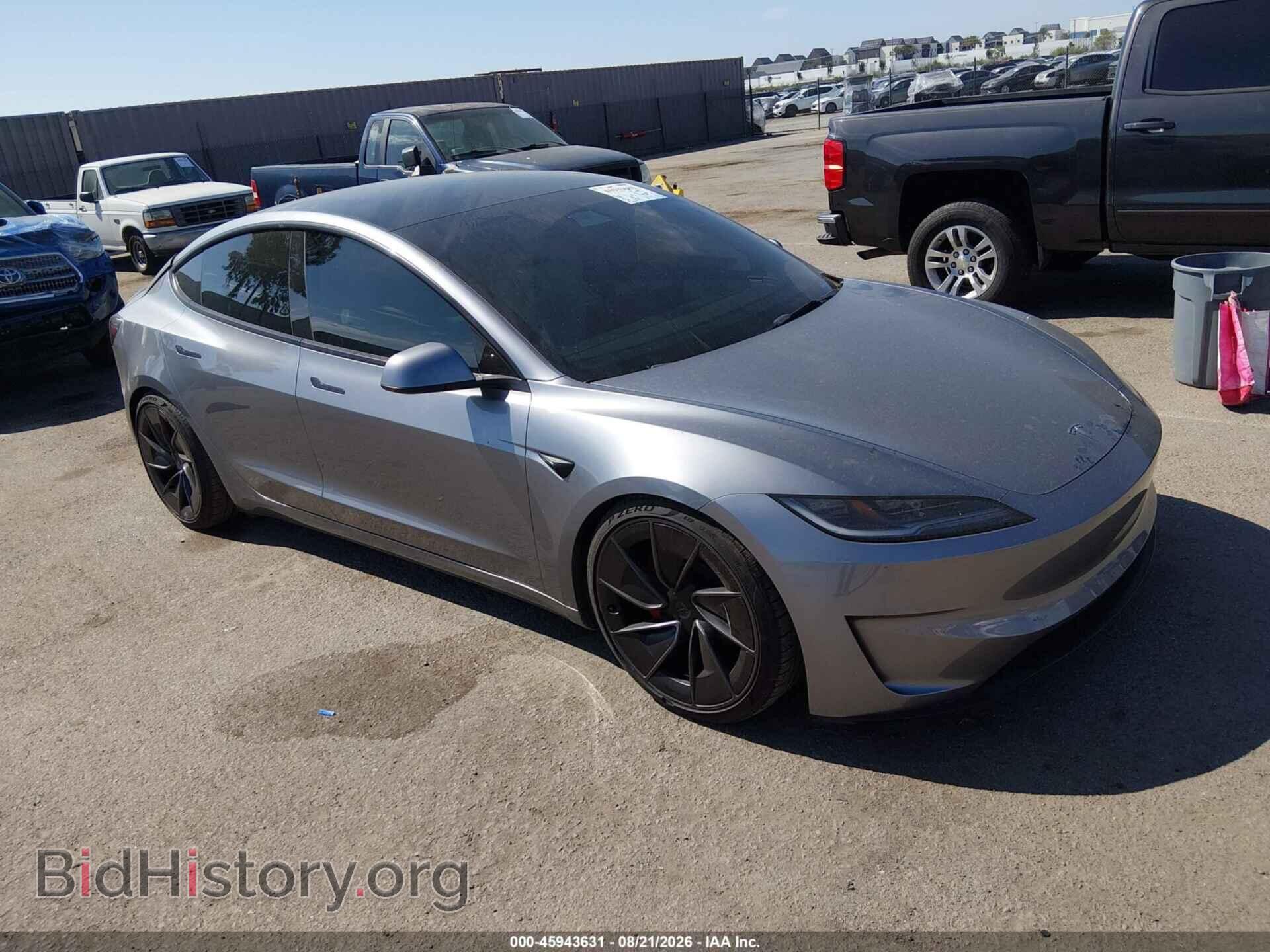 Photo 5YJ3E1ET5RF866718 - TESLA MODEL 3 2024