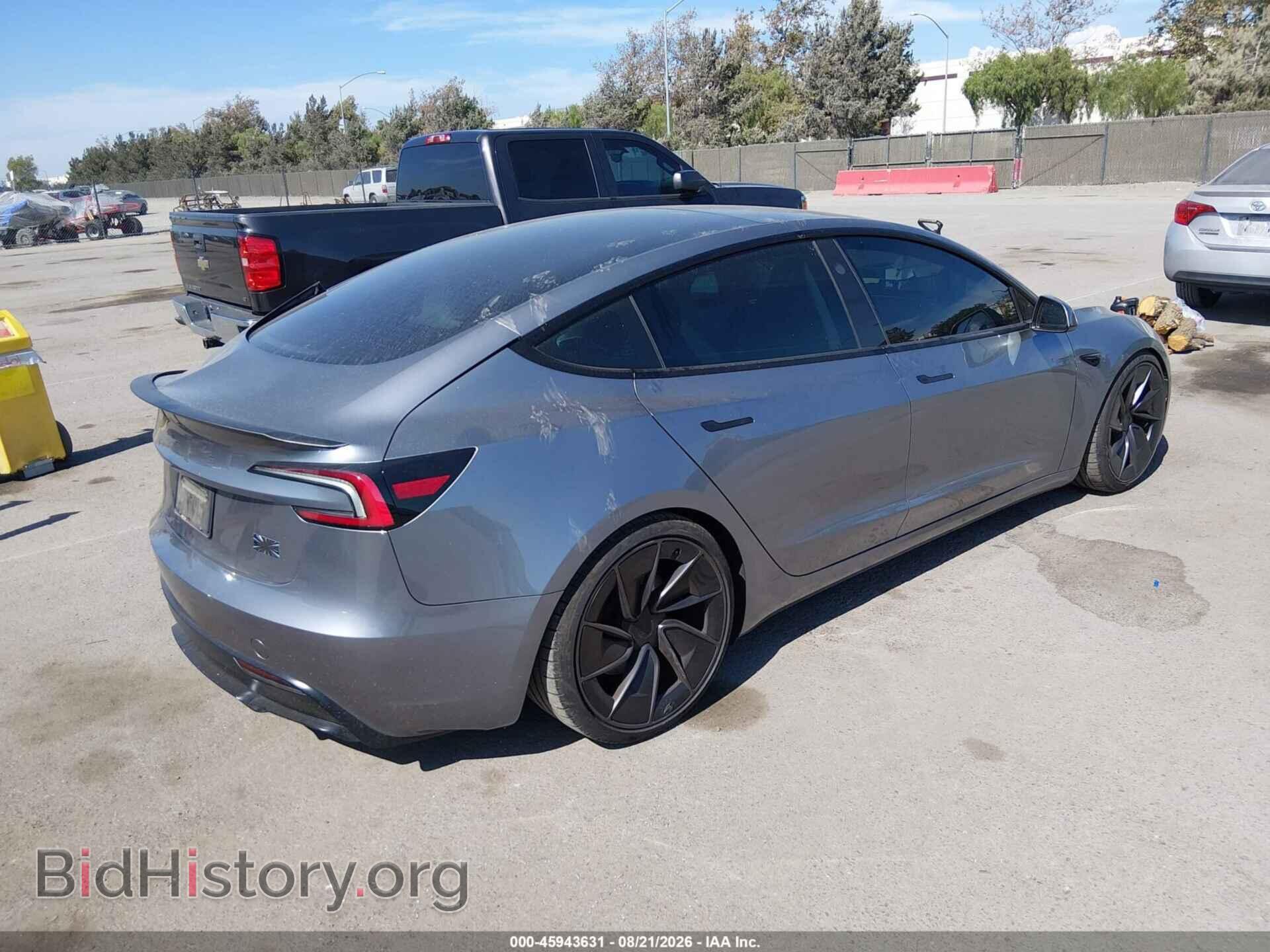 2024 TESLA MODEL 3 - VIN: 5YJ3E1ET5RF866718 - Photo 4