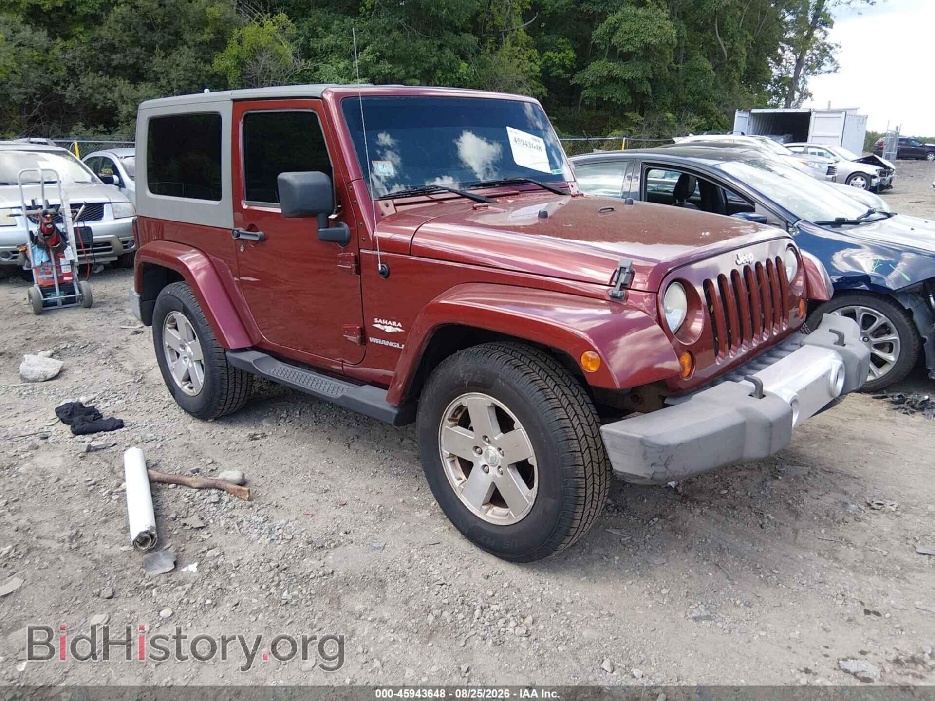 Photo 1J4FA54178L589611 - JEEP WRANGLER 2008