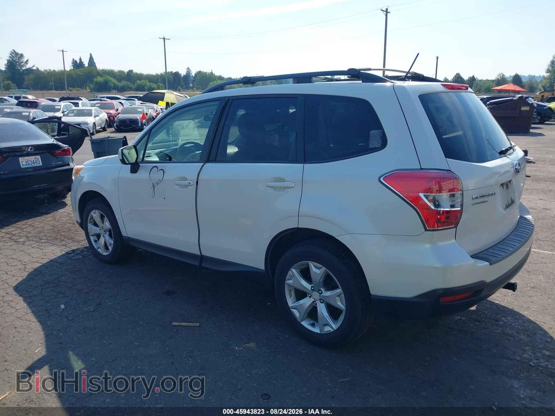 2014 SUBARU FORESTER - VIN: JF2SJAEC9EH511120 - Фото 3
