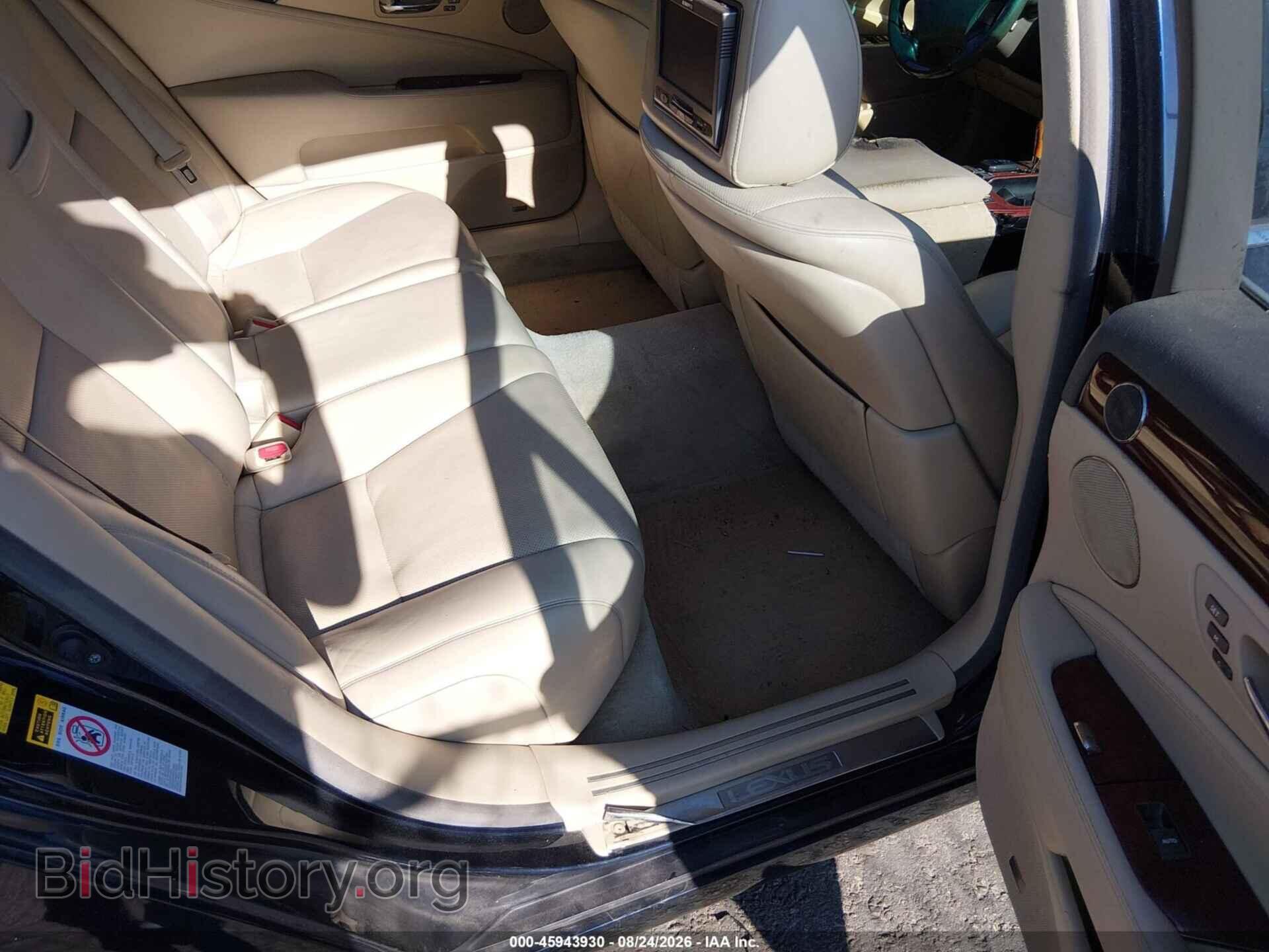 2008 LEXUS LS 460 - VIN: JTHGL46F385027957 - Photo 8