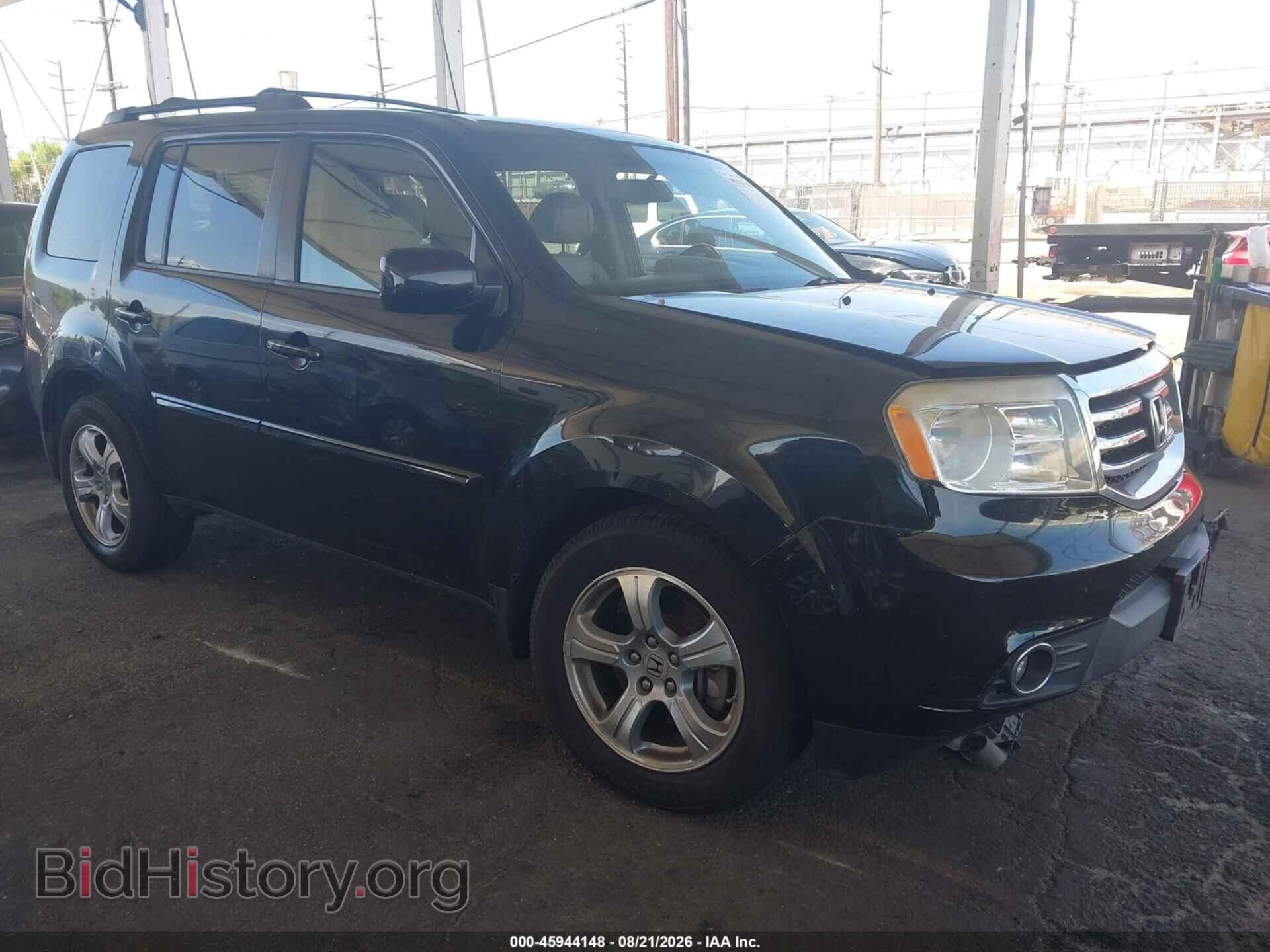 Photo 5FNYF4H51DB075502 - HONDA PILOT 2013