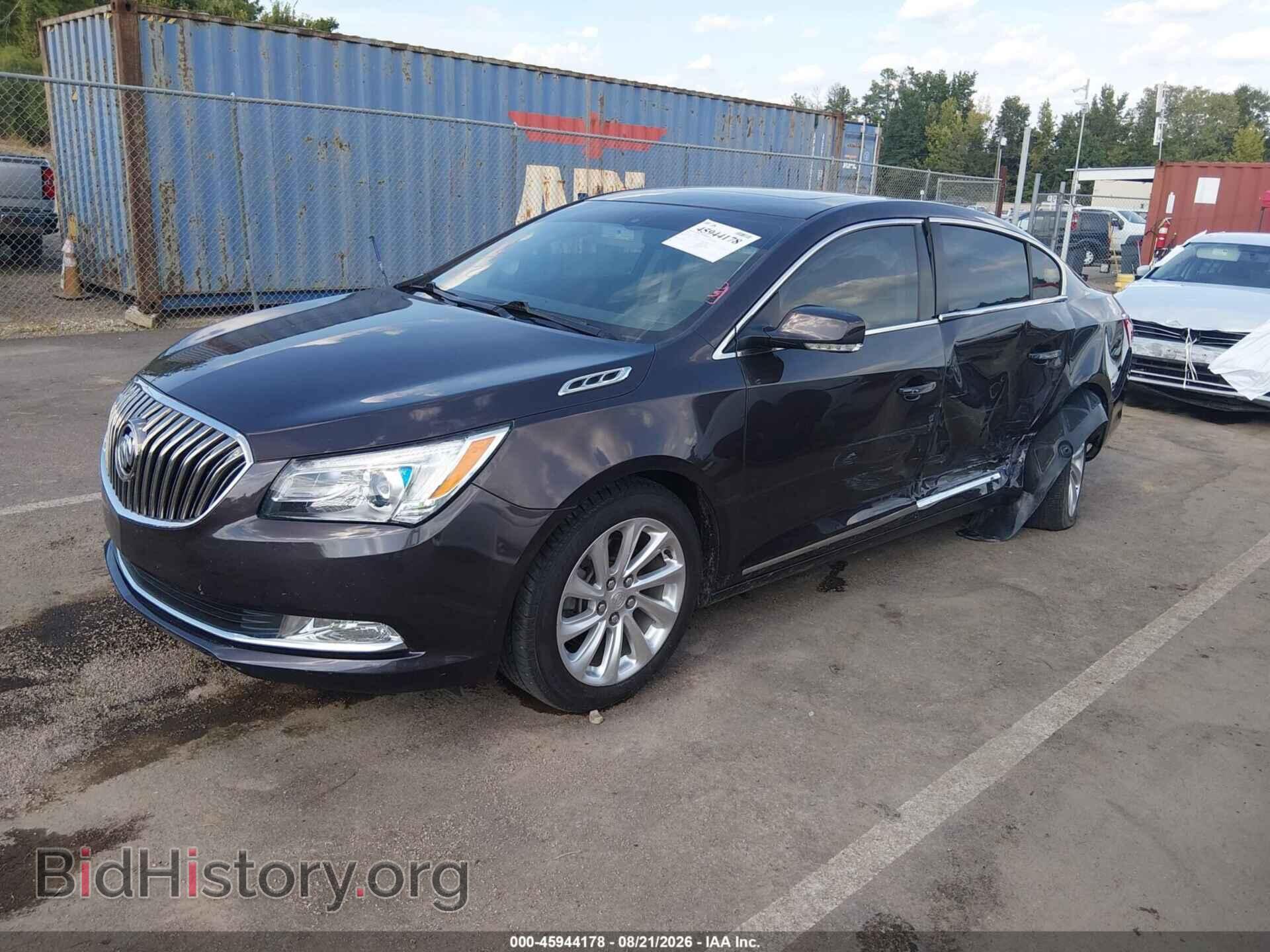 2014 BUICK LACROSSE - VIN: 1G4GB5G37EF113840 - Фото 2