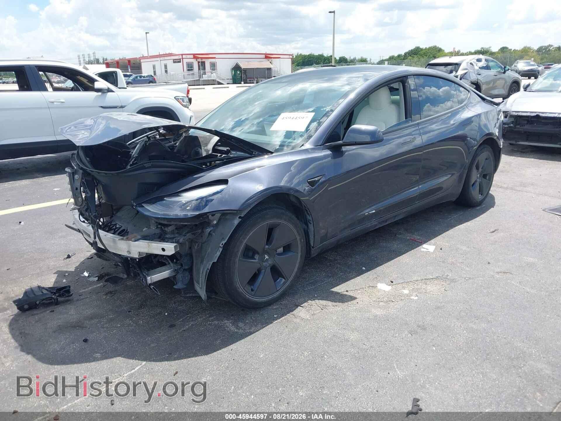 2023 TESLA MODEL 3 - VIN: 5YJ3E1EA5PF625527 - Фото 2