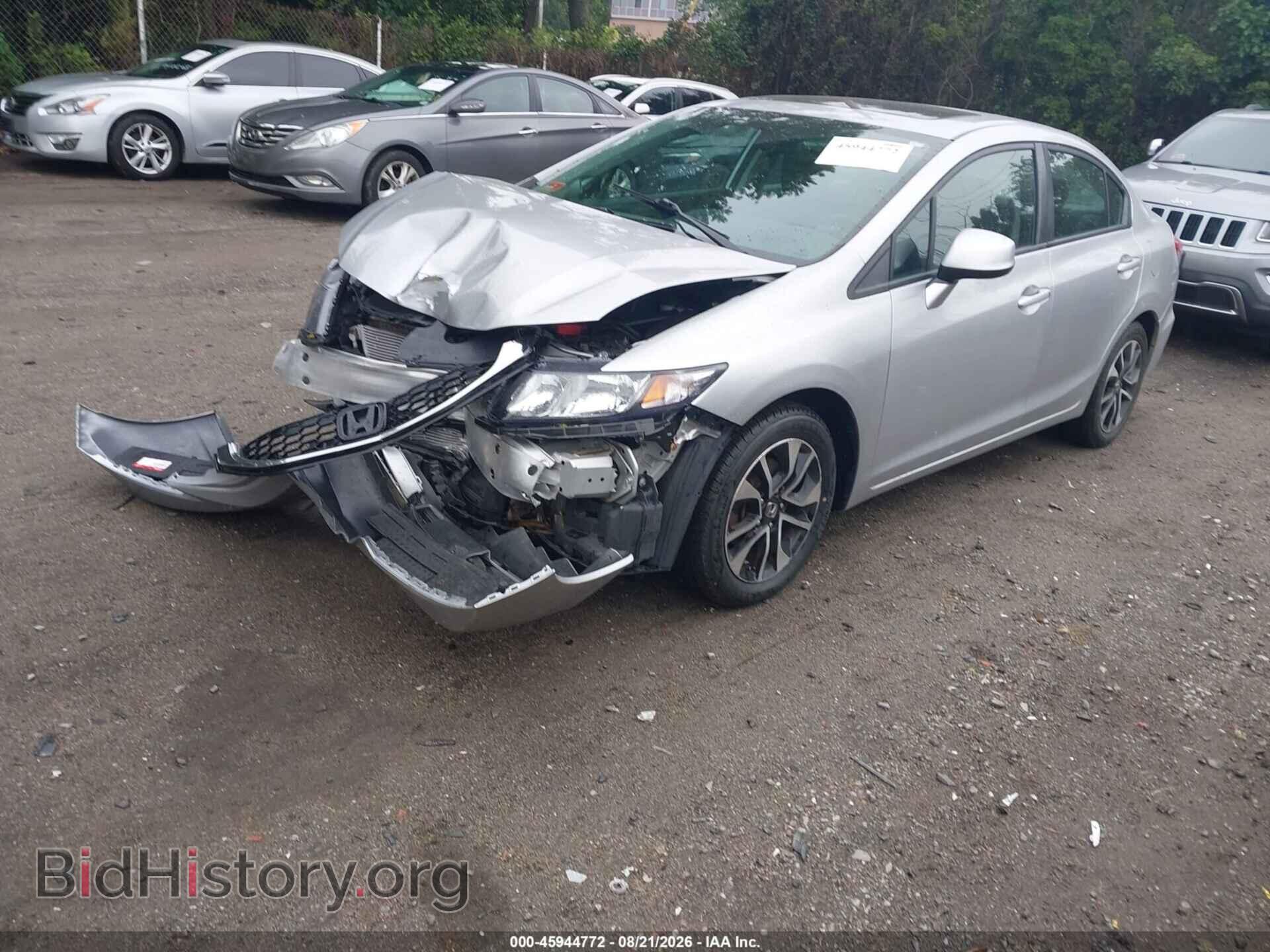 2013 HONDA CIVIC - VIN: 19XFB2F83DE243344 - Фото 2