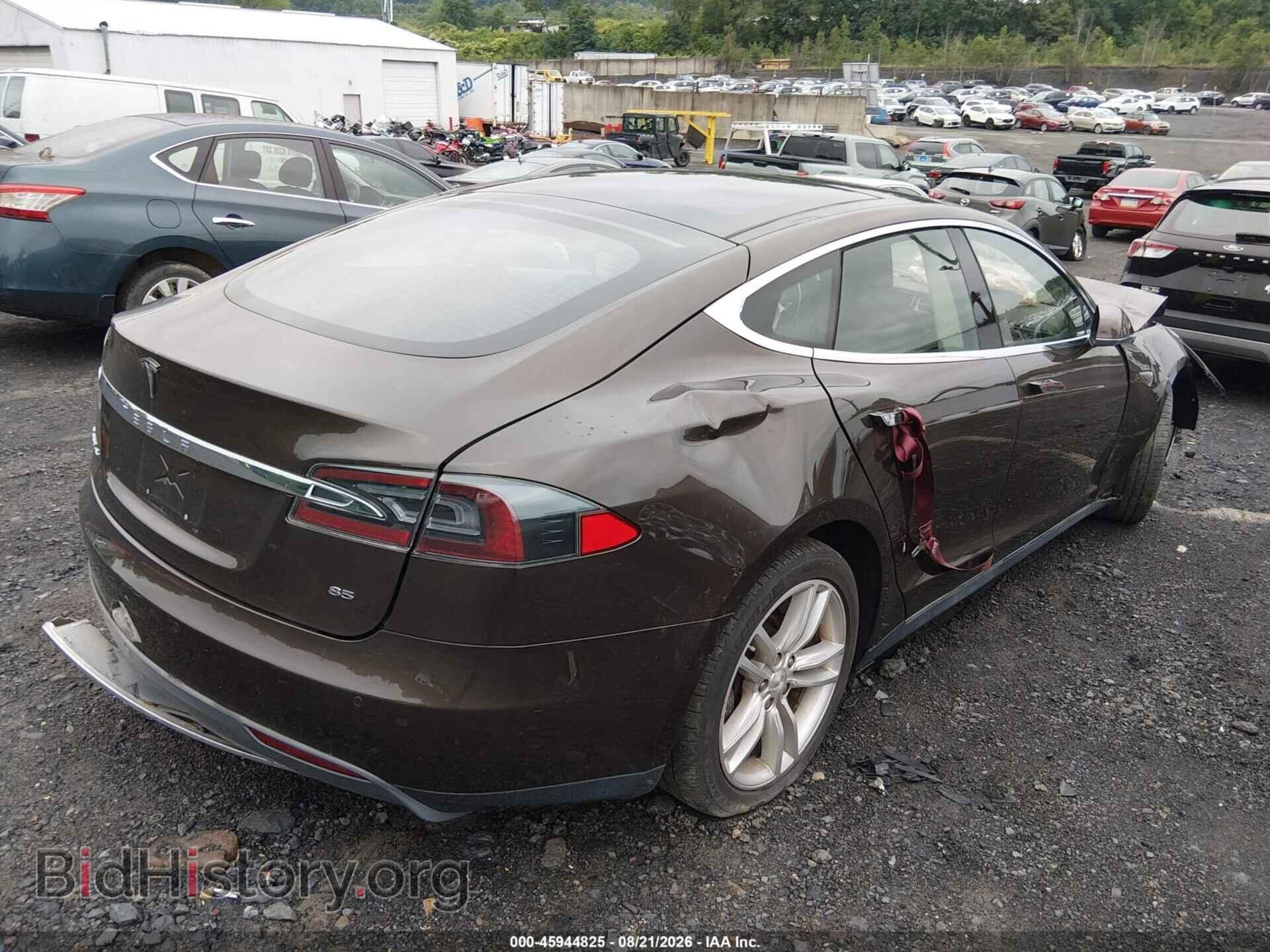 2014 TESLA MODEL S - VIN: 5YJSA1H15EFP43707 - Photo 4