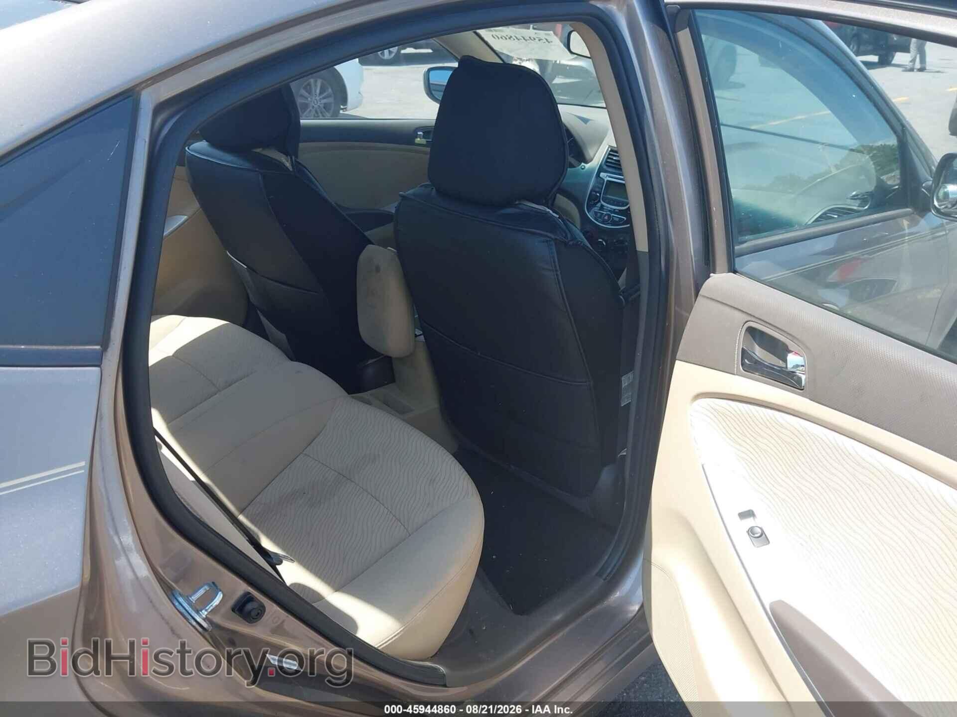 2013 HYUNDAI ACCENT - VIN: KMHCU4AE8DU441260 - Фото 8