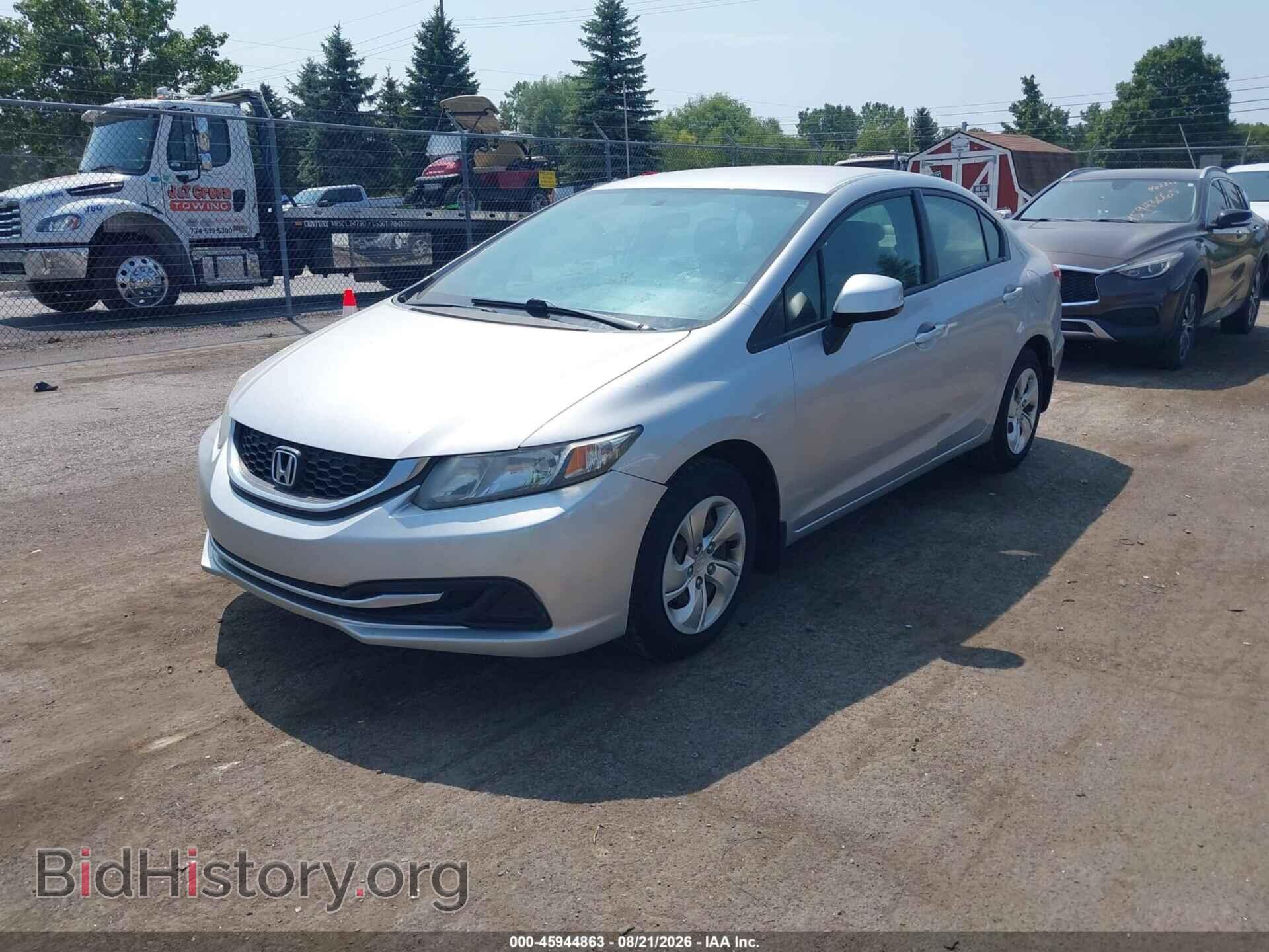 2013 HONDA CIVIC - VIN: 19XFB2F55DE094957 - Фото 2