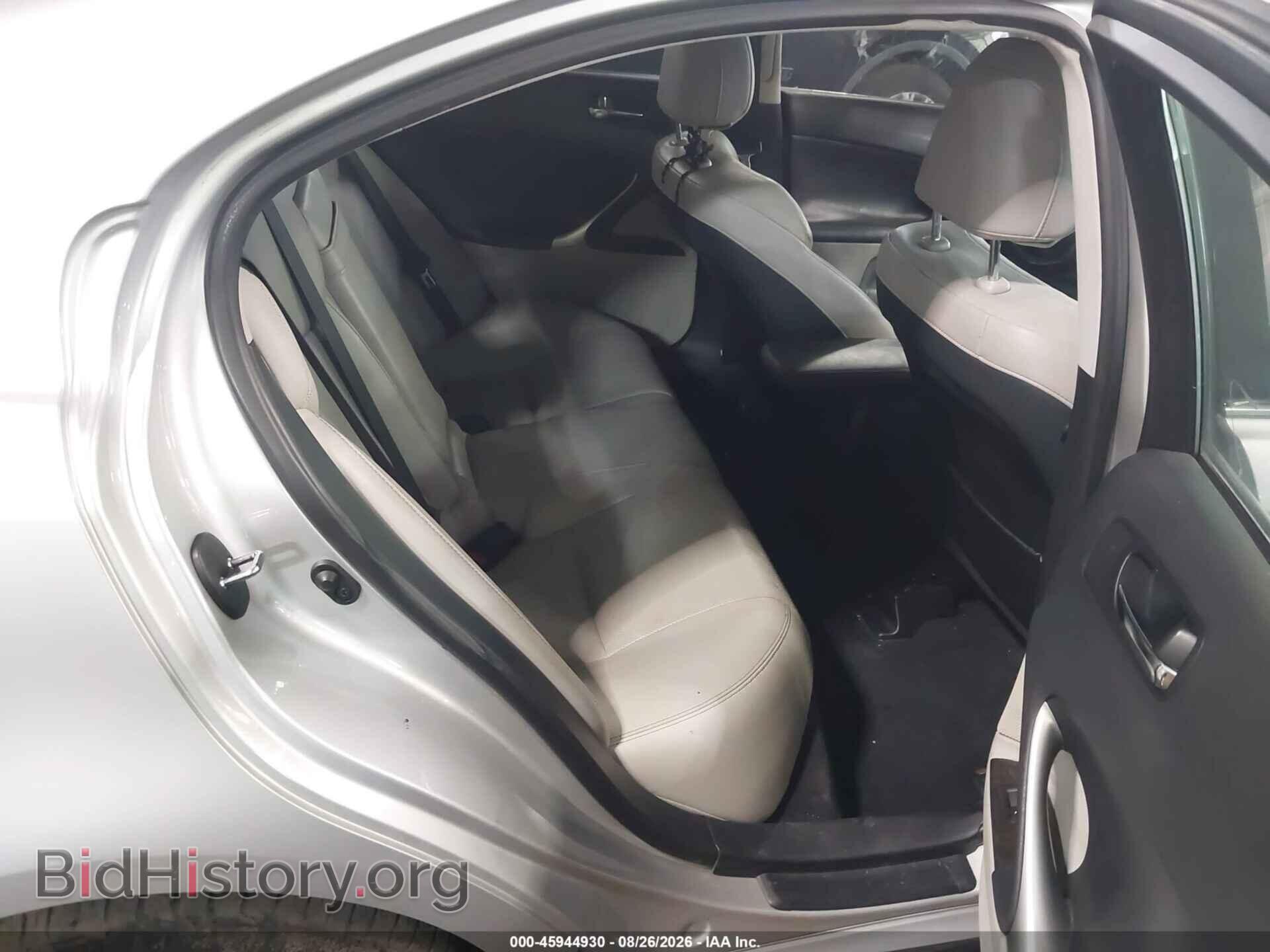 2012 LEXUS IS 250 - VIN: JTHCF5C24C5053859 - Photo 8