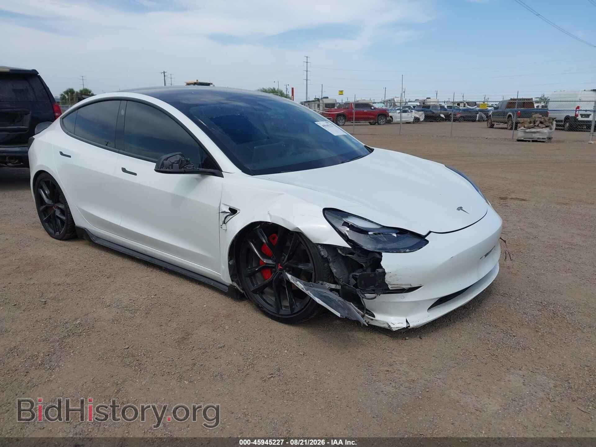 Photo 5YJ3E1EA9MF030465 - TESLA MODEL 3 2021