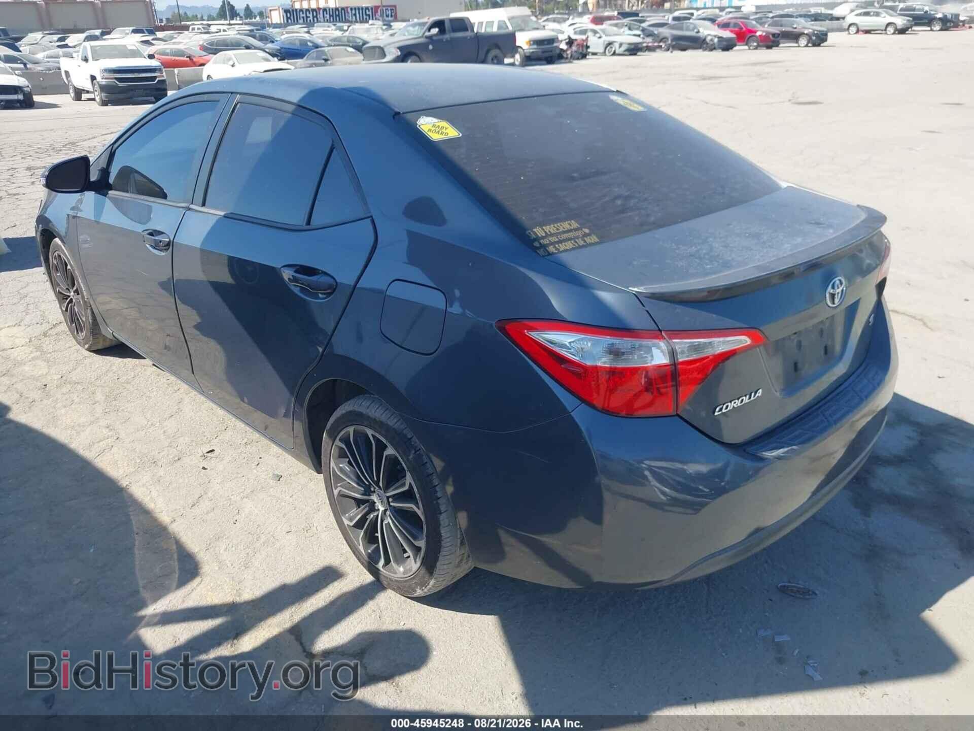 2014 TOYOTA COROLLA - VIN: 5YFBURHE5EP000350 - Фото 3