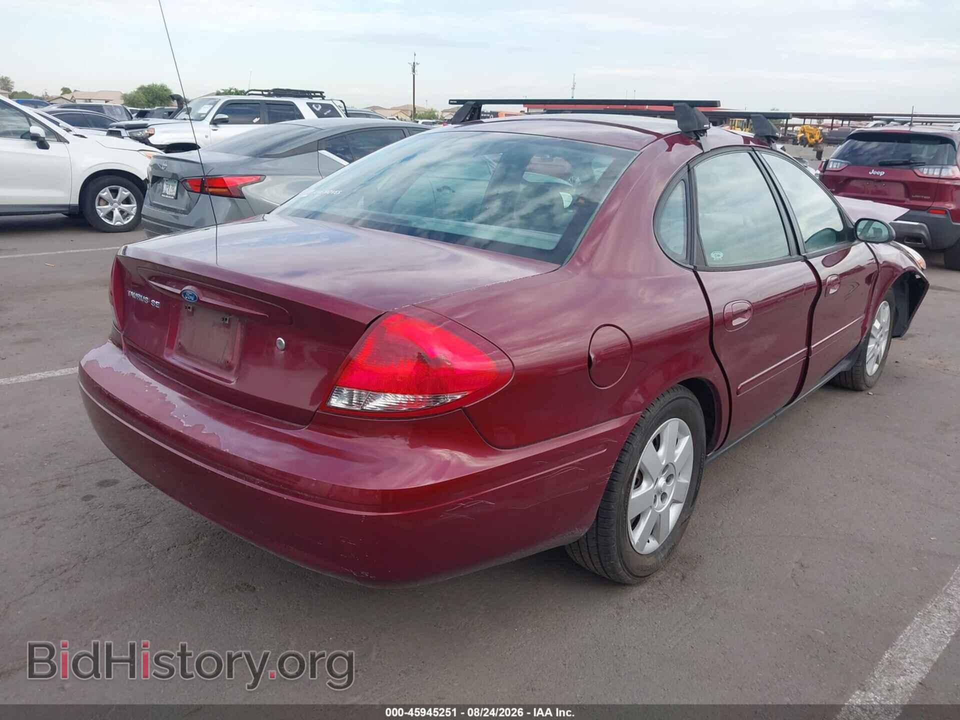 2007 FORD TAURUS - VIN: 1FAFP53UX7A112123 - Photo 4