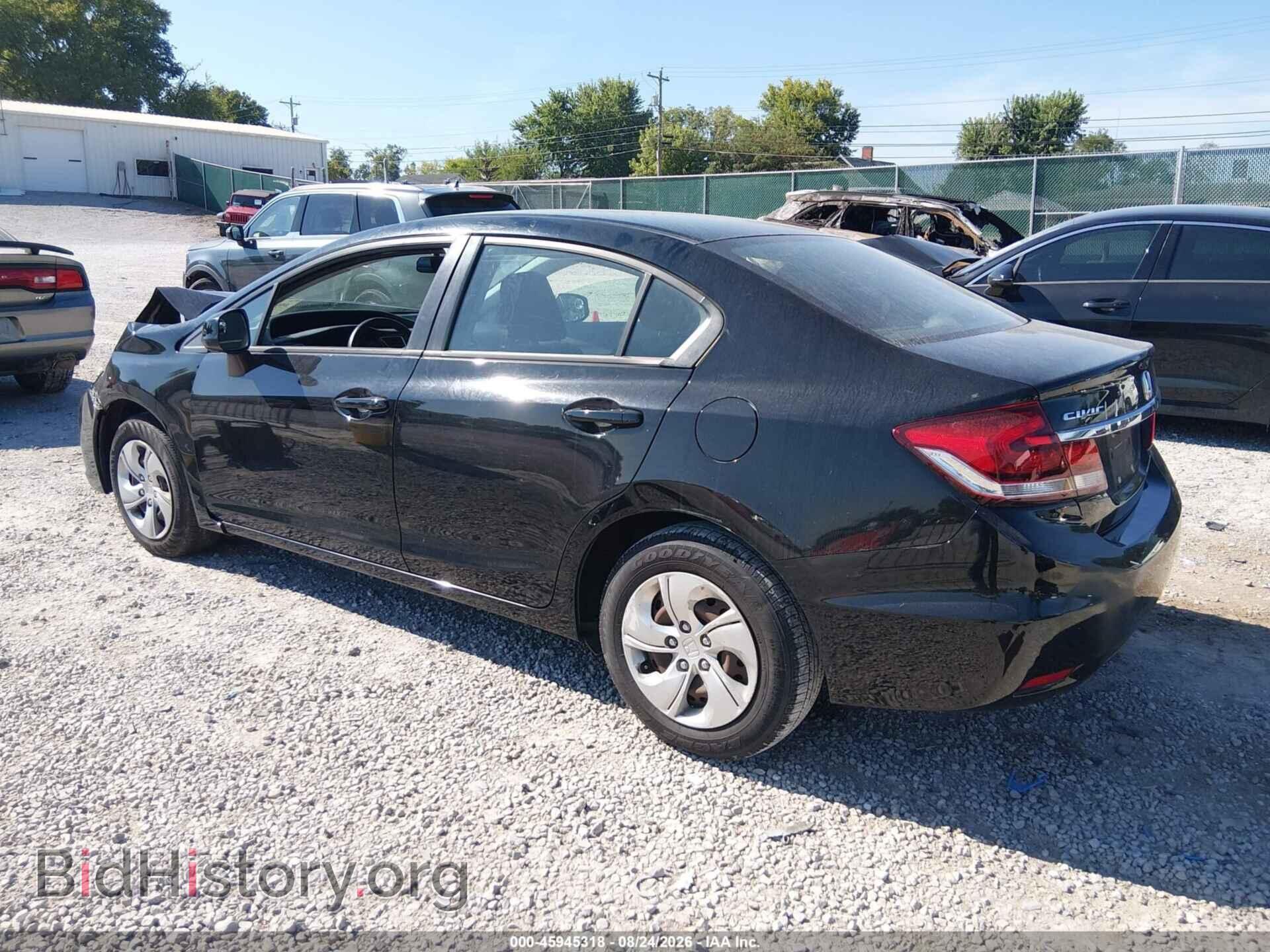 2013 HONDA CIVIC - VIN: 19XFB2F59DE209320 - Фото 3