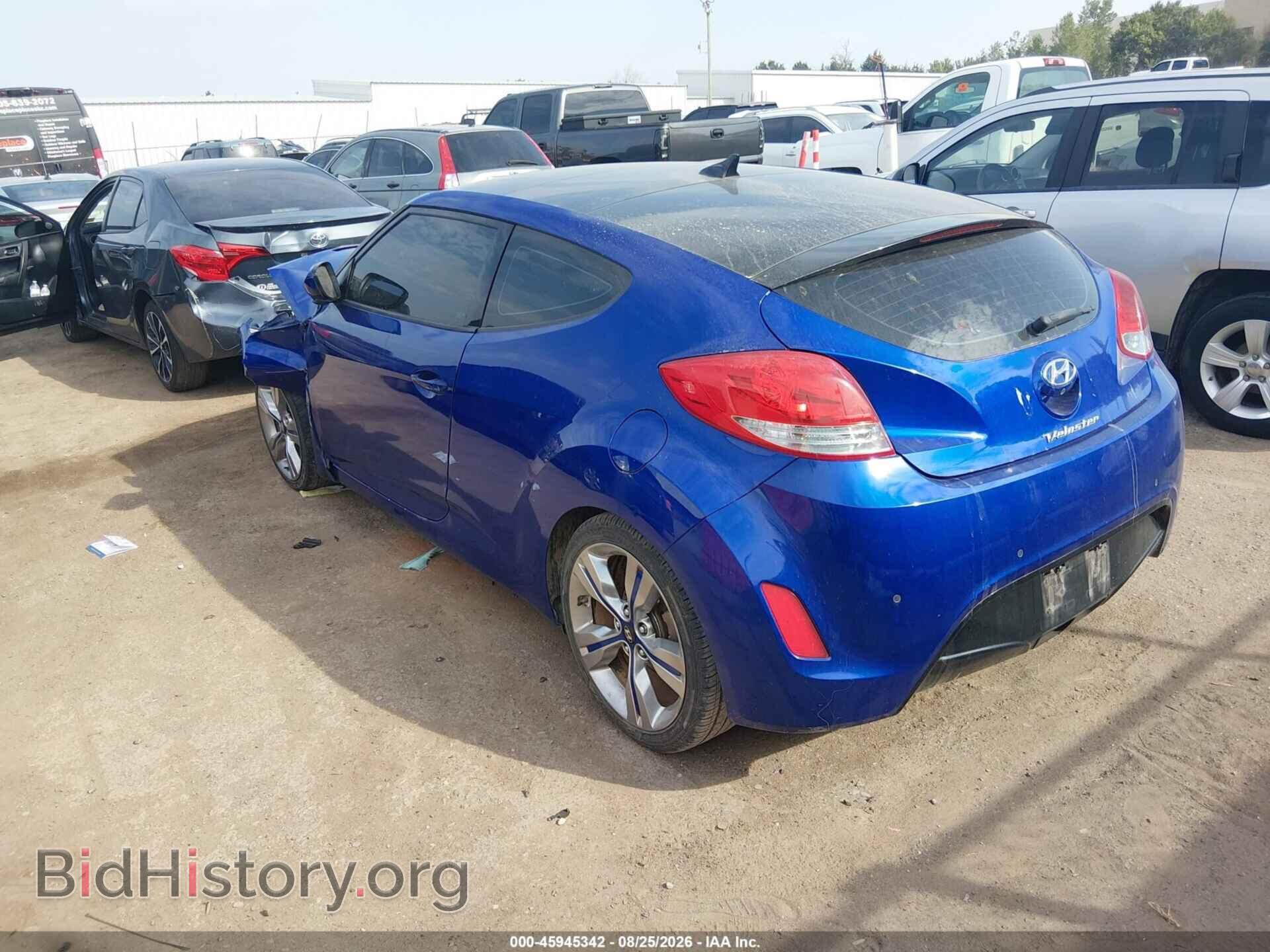 2013 HYUNDAI VELOSTER - VIN: KMHTC6AD3DU158657 - Фото 3