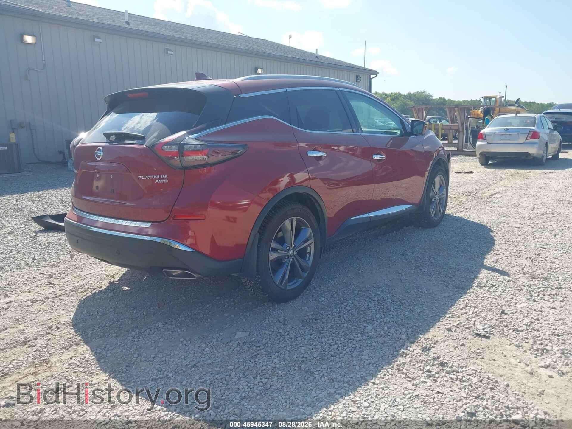 2019 NISSAN MURANO - VIN: 5N1AZ2MS2KN101480 - Фото 4