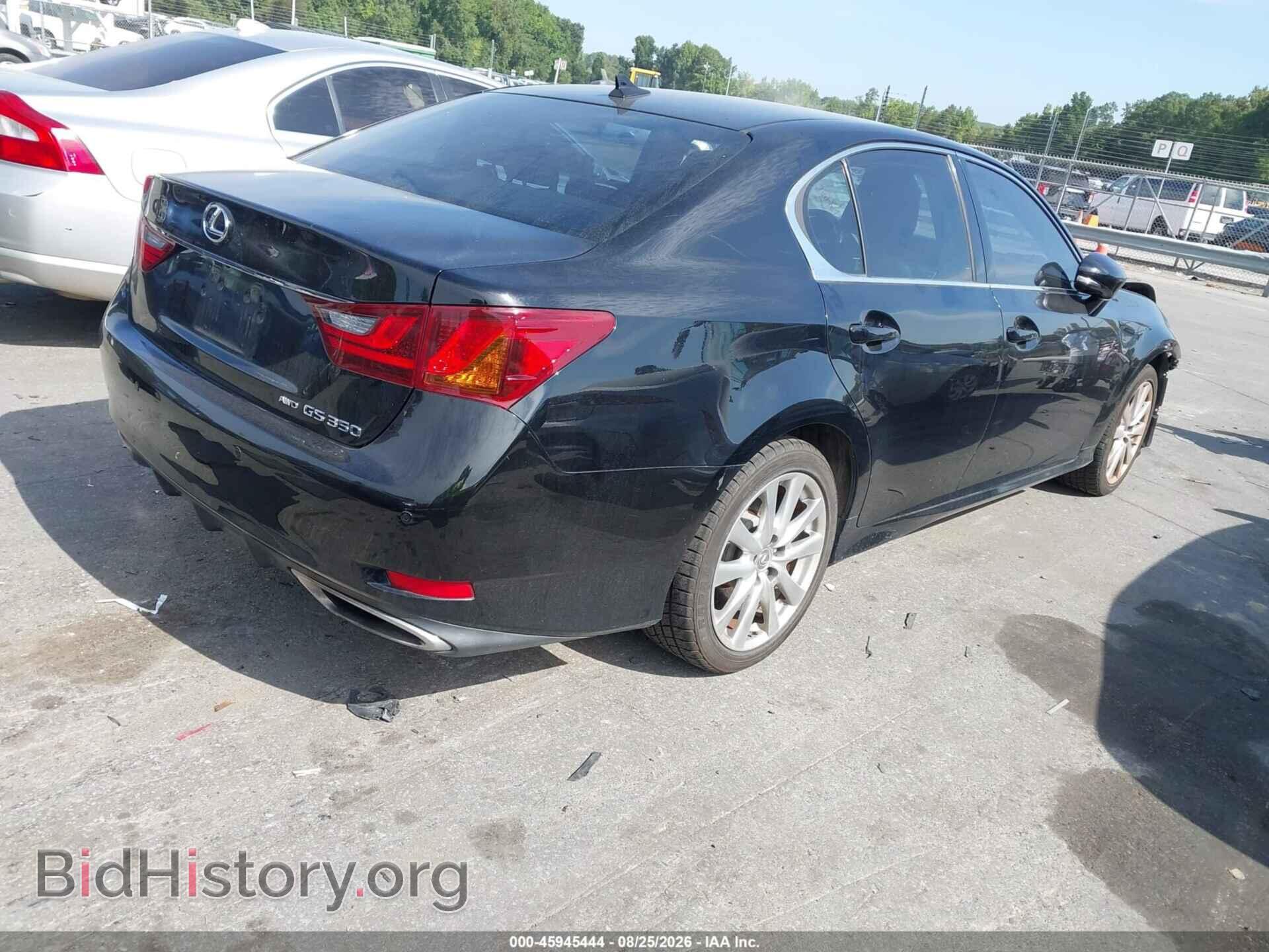 2013 LEXUS GS 350 - VIN: JTHCE1BL6D5013886 - Photo 4