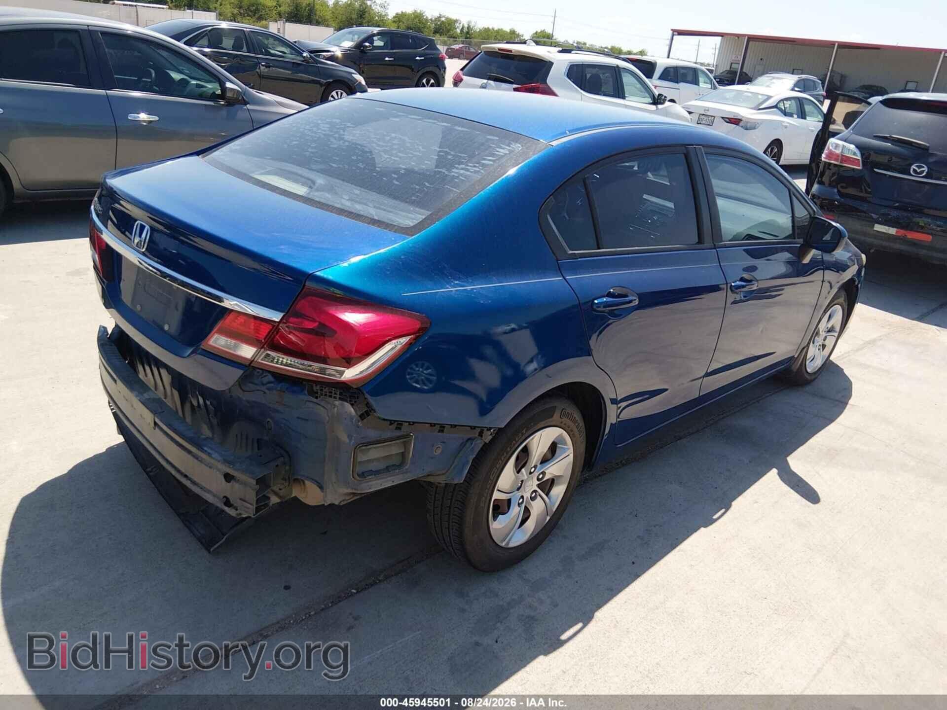 2014 HONDA CIVIC - VIN: 19XFB2F59EE062630 - Фото 4