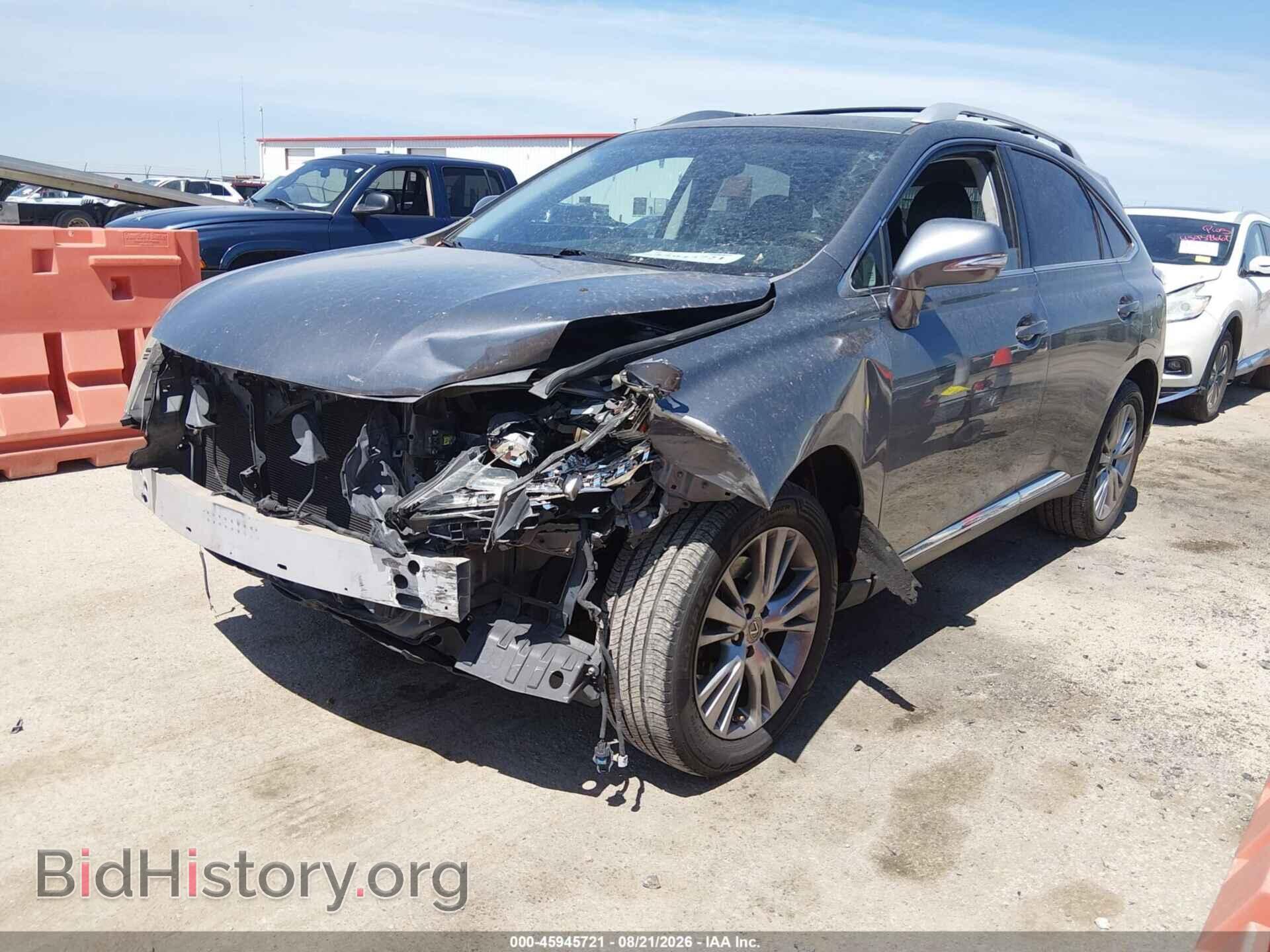 2013 LEXUS RX 350 - VIN: 2T2ZK1BA0DC094868 - Фото 2