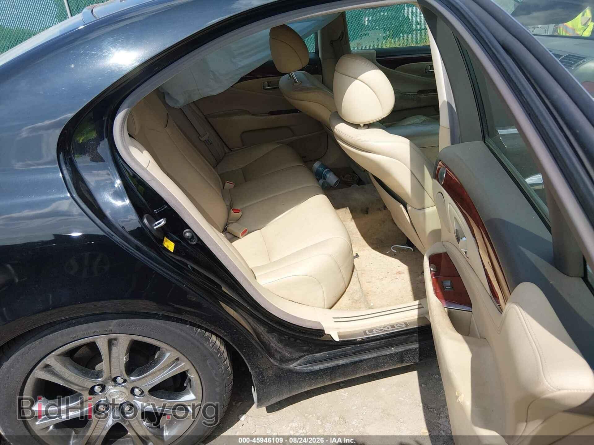 2007 LEXUS LS 460 - VIN: JTHBL46F375042354 - Фото 8