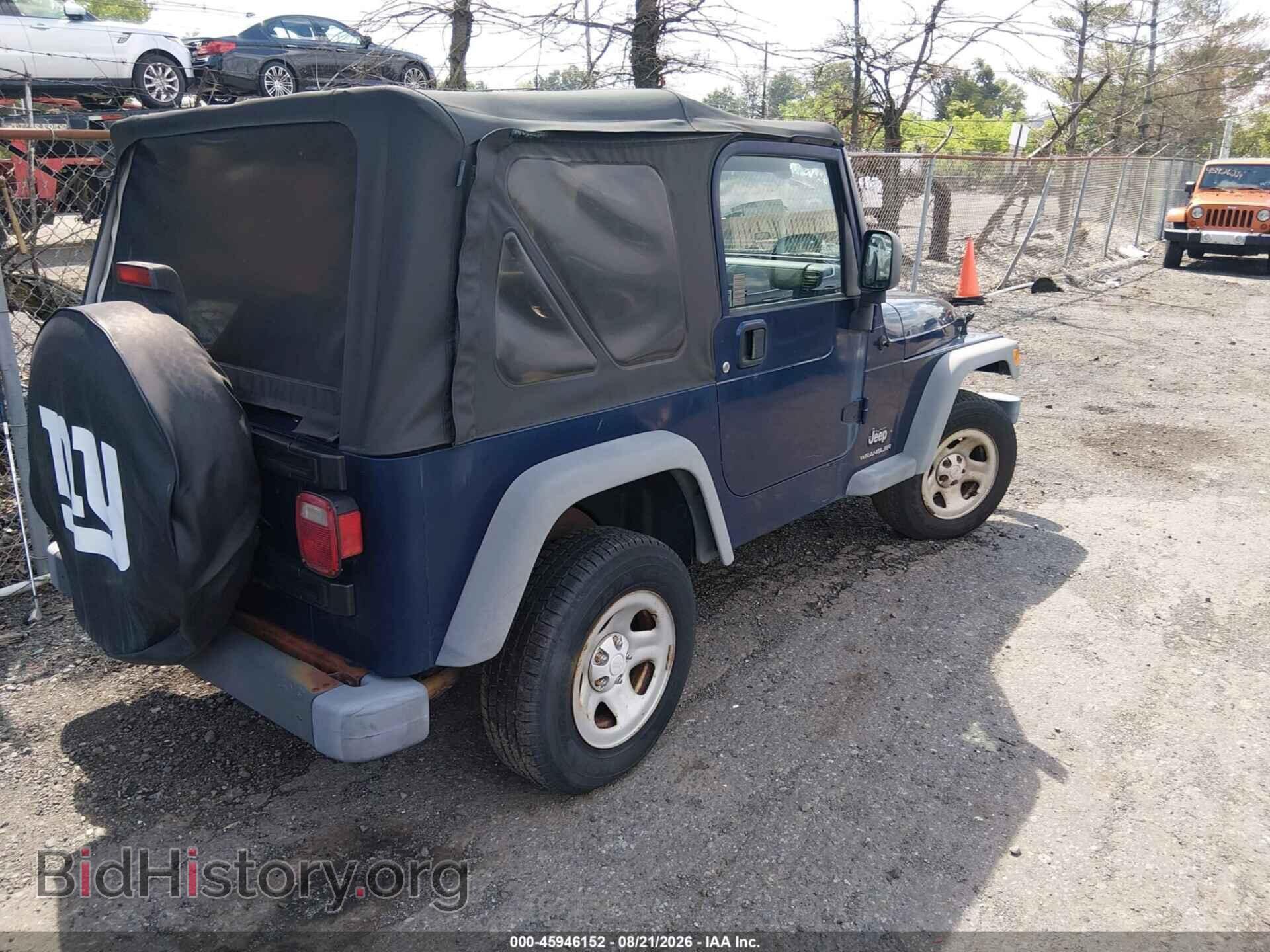 2005 JEEP WRANGLER - VIN: 1J4FA29S05P312268 - Фото 4