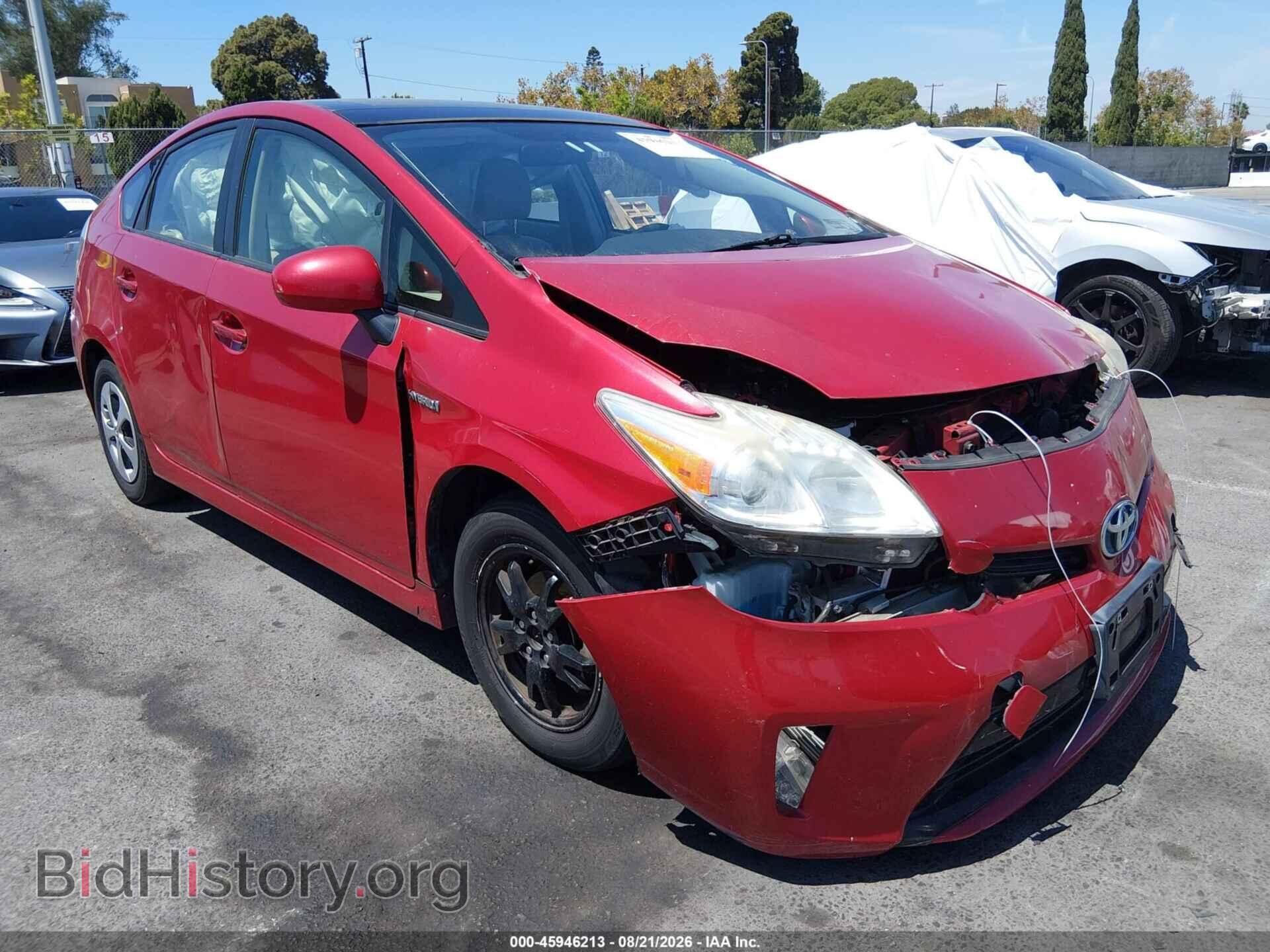 Фотография JTDKN3DU0C1606227 - TOYOTA PRIUS 2012