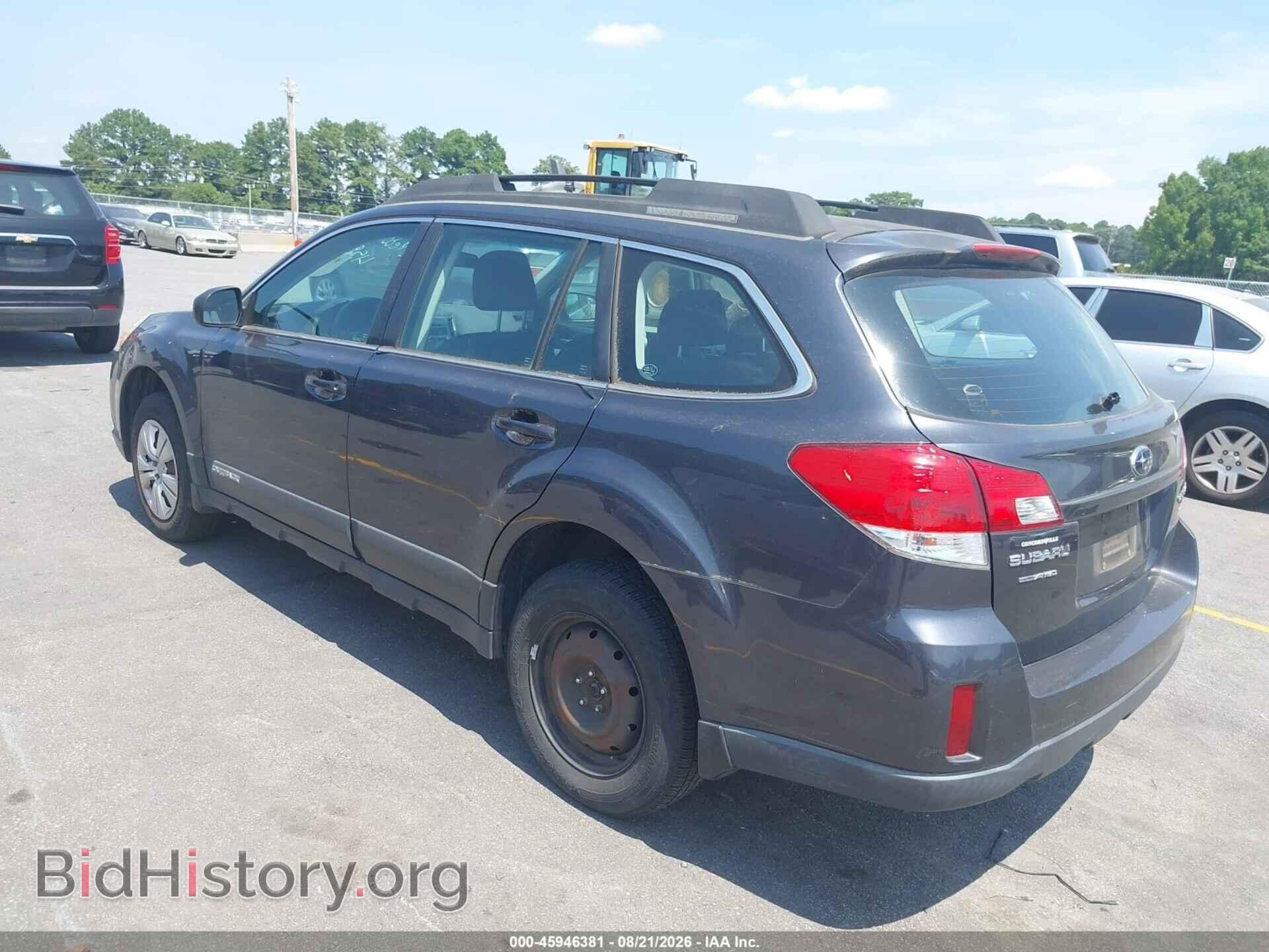 2011 SUBARU OUTBACK - VIN: 4S4BRBAC8B3413395 - Фото 3