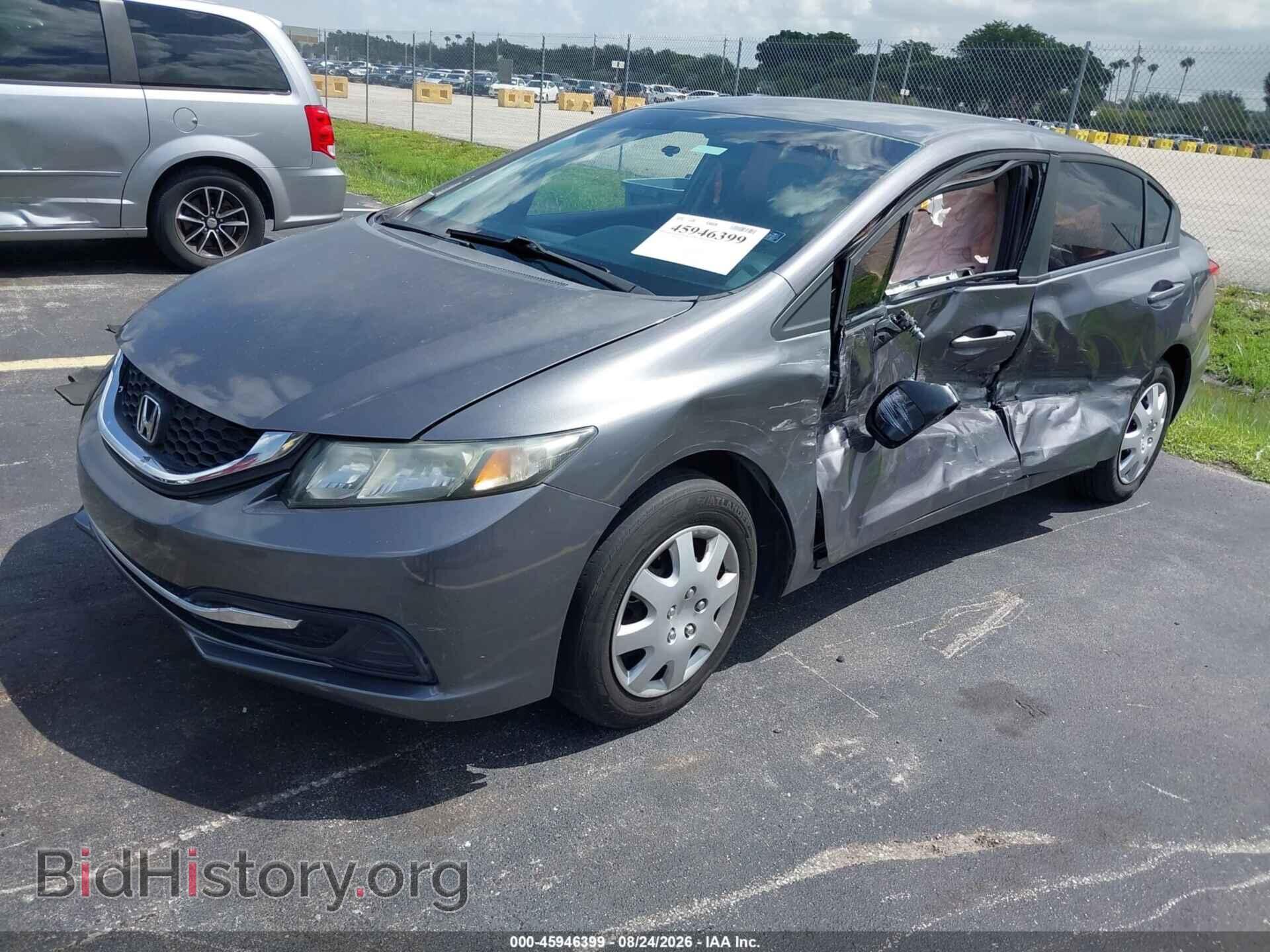 2014 HONDA CIVIC - VIN: 19XFB2F56EE256595 - Photo 2