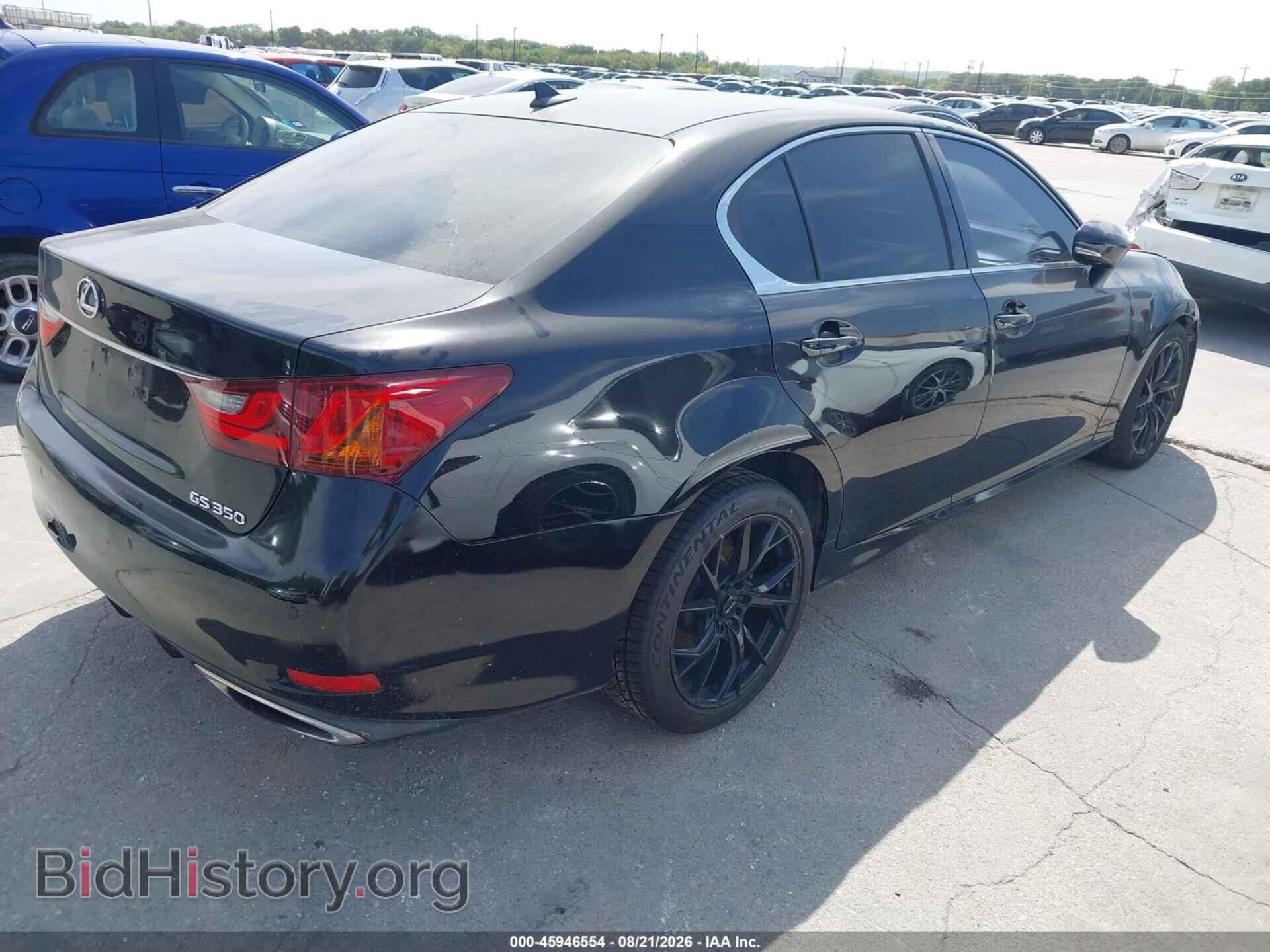 2013 LEXUS GS 350 - VIN: JTHBE1BL4D5022663 - Photo 4