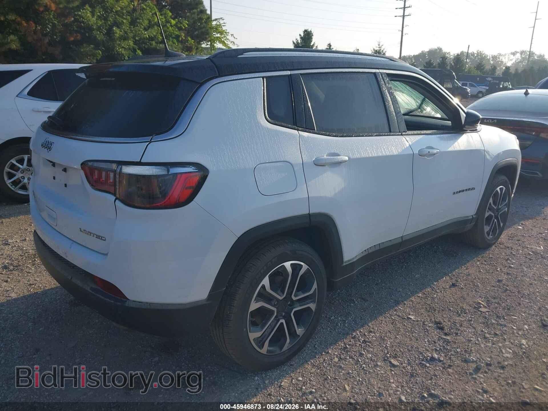 2022 Jeep COMPASS (VIN 3C4NJDCB6NT135954) — фото 4 из 10