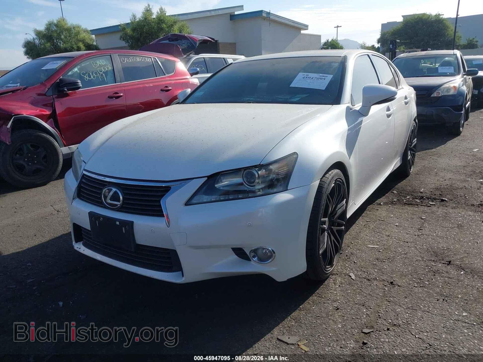 2013 LEXUS GS 350 - VIN: JTHBE1BLXD5027060 - Фото 2