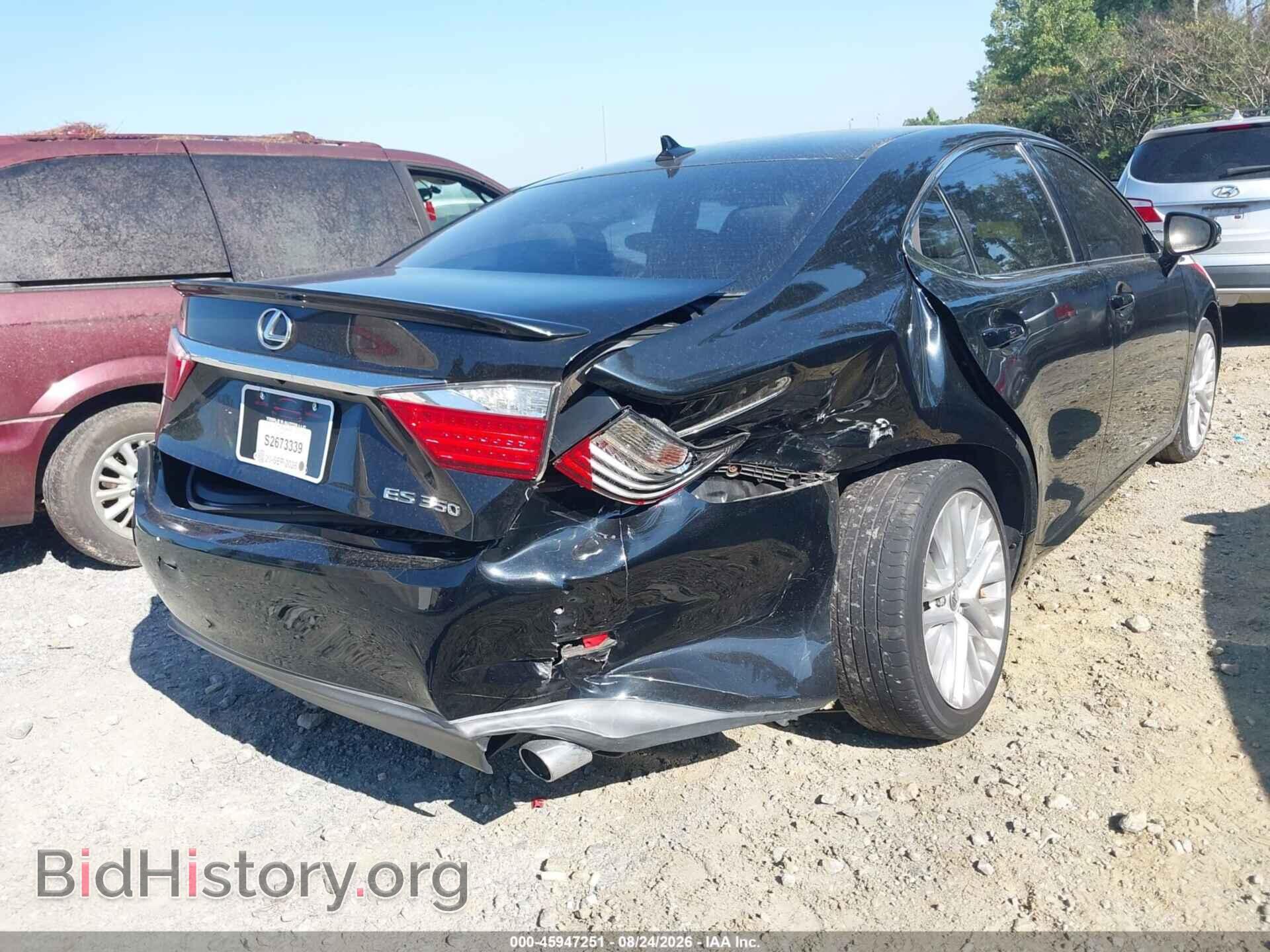 2014 LEXUS ES 350 - VIN: JTHBK1GG1E2112554 - Фото 4