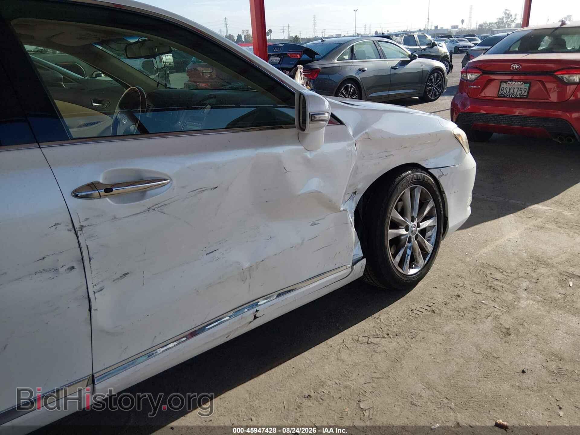 2012 LEXUS ES 350 - VIN: JTHBK1EG0C2513013 - Фото 6