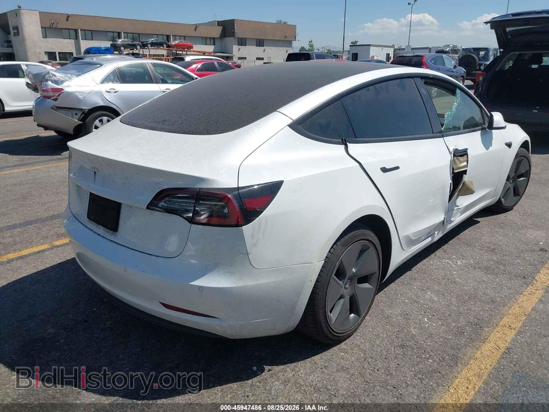 2021 TESLA MODEL 3 - VIN: 5YJ3E1EA7MF003524 - Photo 4