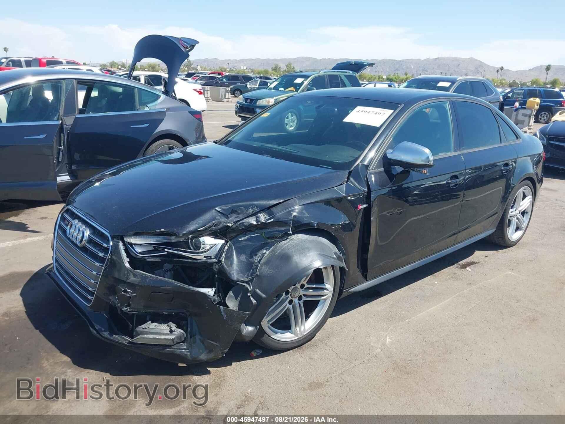 2013 AUDI S4 - VIN: WAUBGAFL7DA106325 - Photo 2