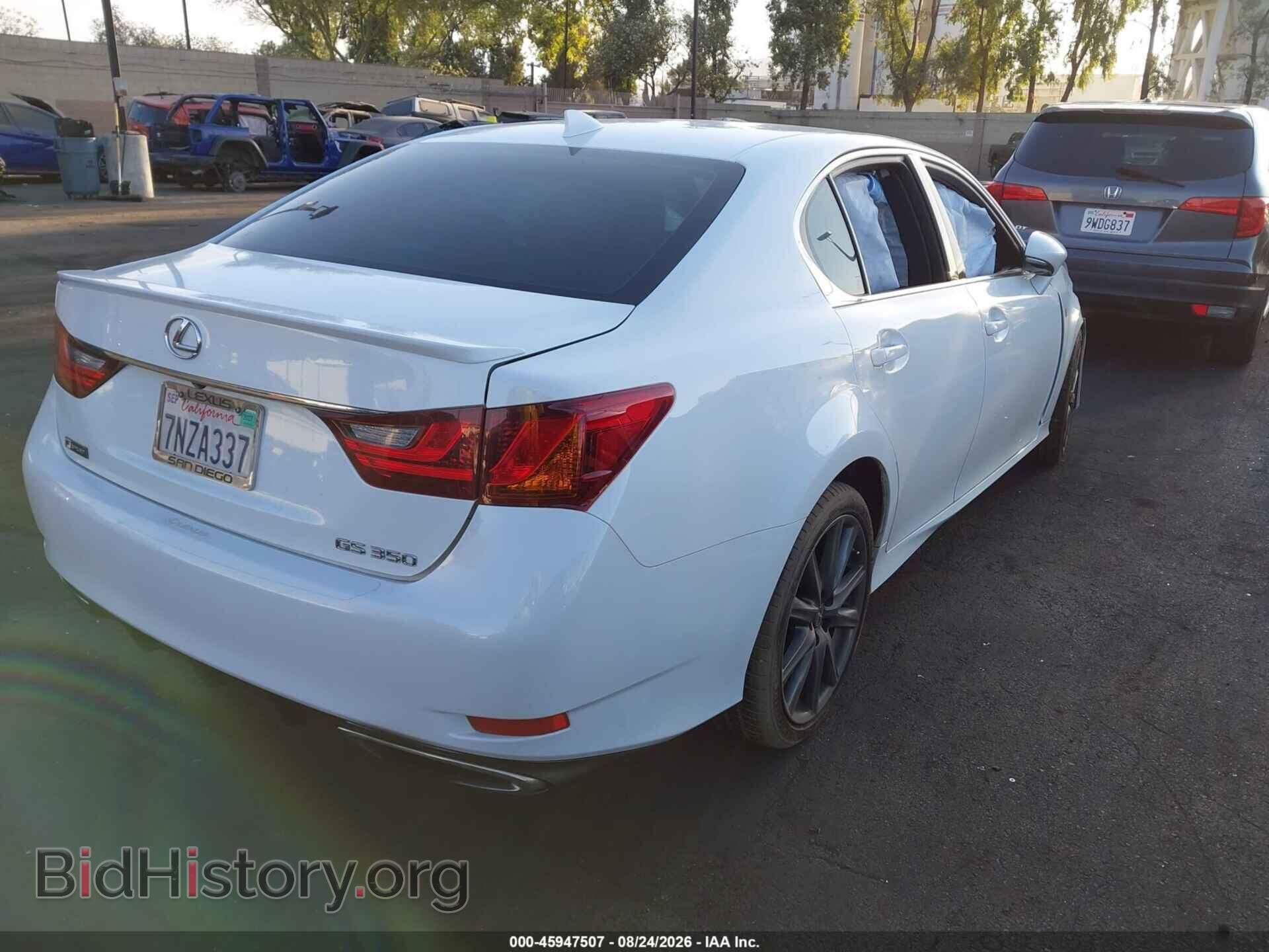 2015 LEXUS GS 350 - VIN: JTHBE1BL7FA014339 - Photo 4