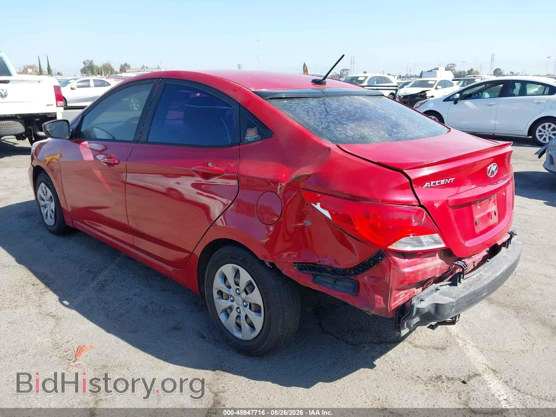 2015 HYUNDAI ACCENT - VIN: KMHCT4AE4FU935363 - Фото 3