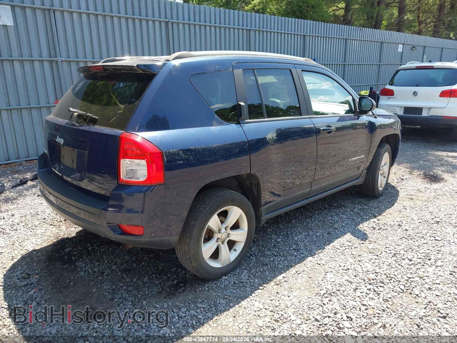 2012 JEEP COMPASS - VIN: 1C4NJDBB0CD609076 - Фото 4