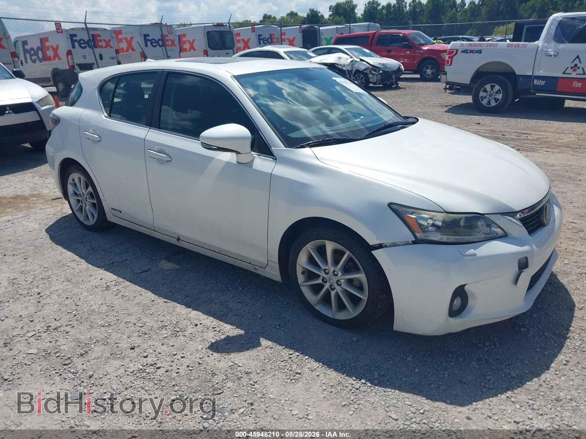 Photo JTHKD5BH2D2137091 - LEXUS CT 200H 2013