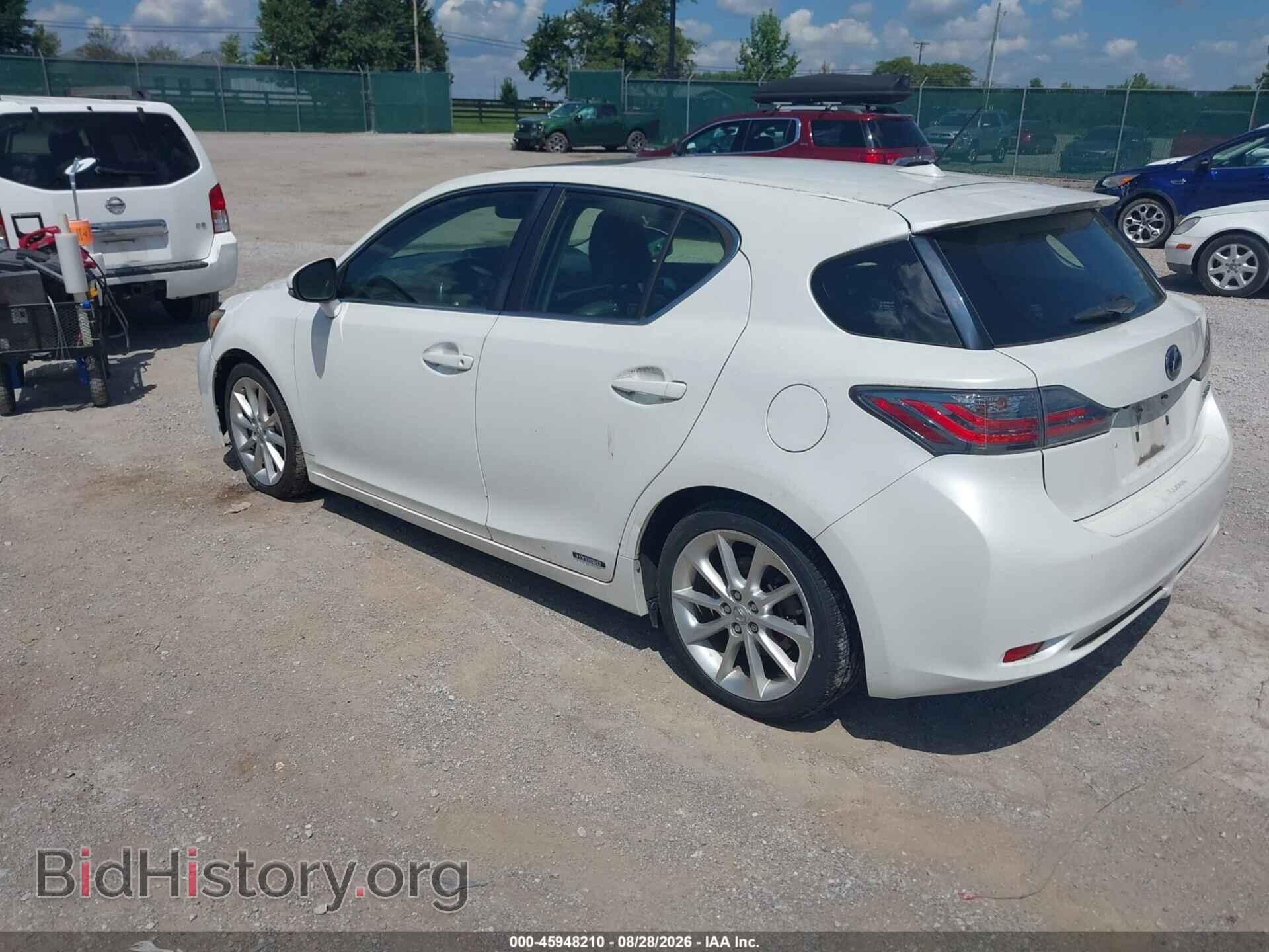 2013 LEXUS CT 200H - VIN: JTHKD5BH2D2137091 - Photo 3