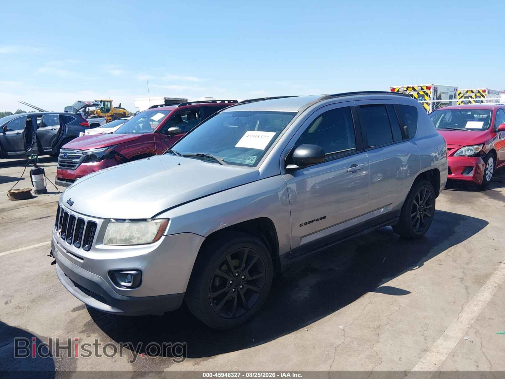 2014 JEEP COMPASS - VIN: 1C4NJCBA5ED822853 - Фото 2