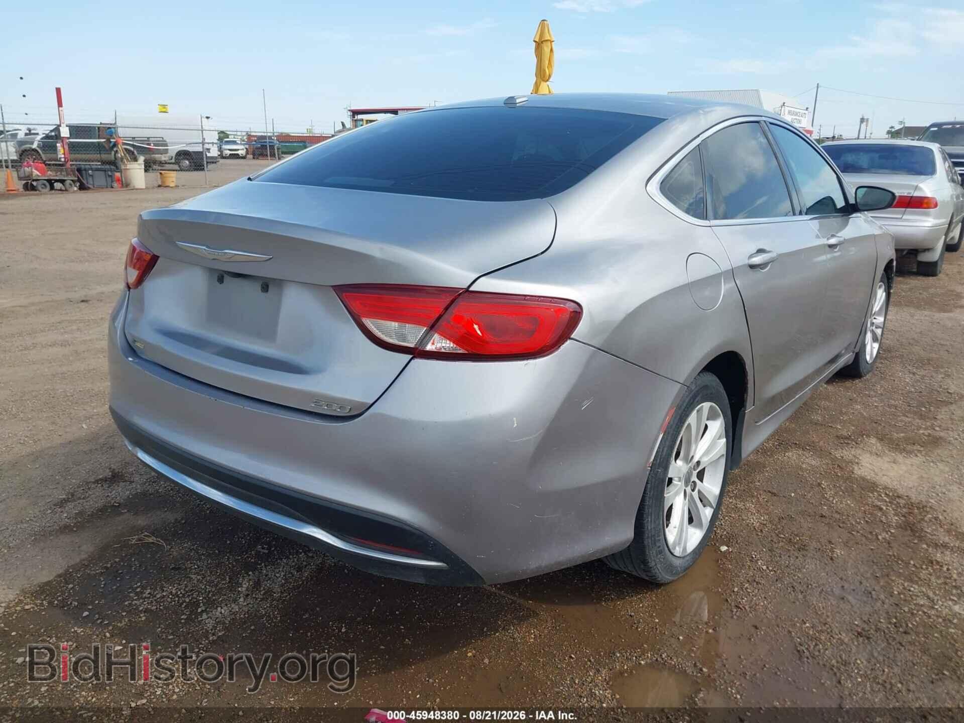 2016 CHRYSLER 200 - VIN: 1C3CCCAB2GN132118 - Photo 4