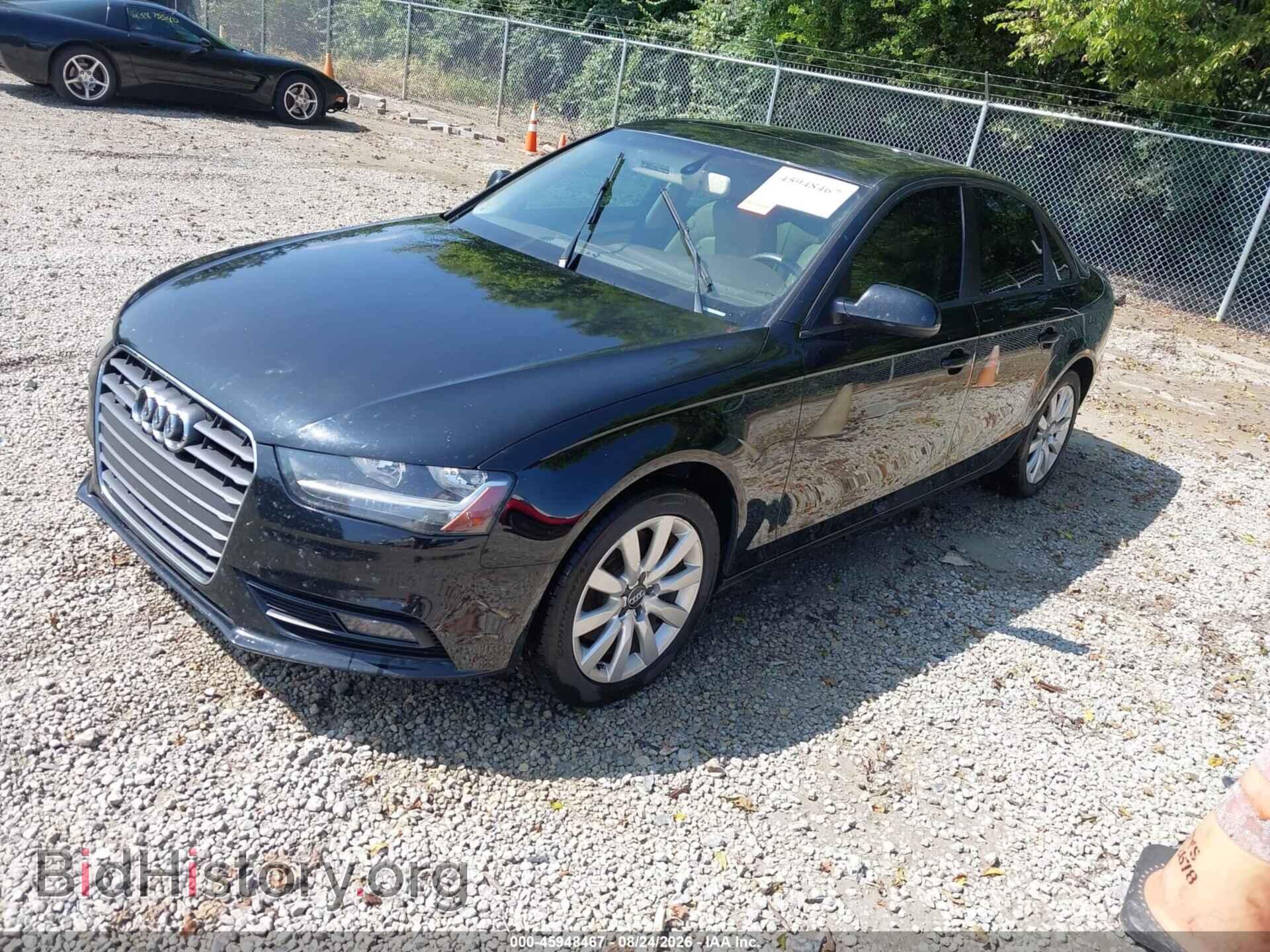 2013 AUDI A4 - VIN: WAUBFAFL1DN022397 - Фото 2