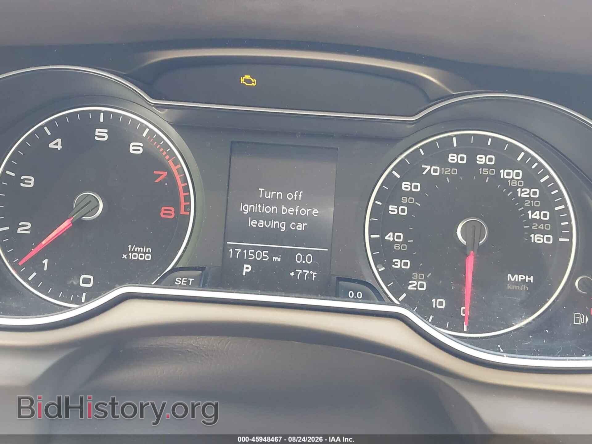 2013 AUDI A4 - VIN: WAUBFAFL1DN022397 - Фото 7