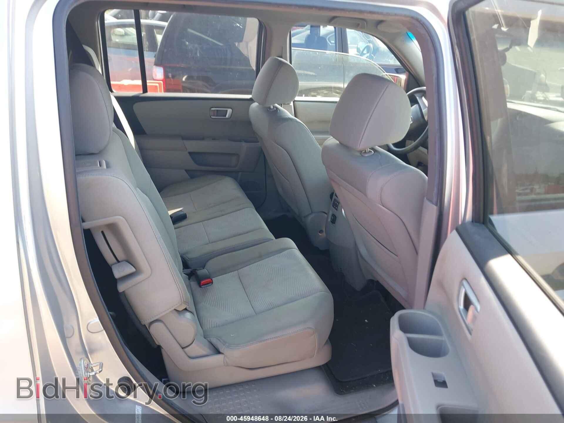2012 HONDA PILOT - VIN: 5FNYF4H25CB012875 - Photo 8