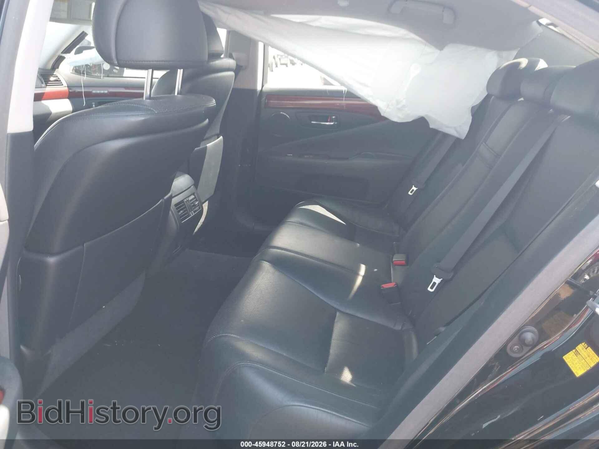 2012 LEXUS LS 460 - VIN: JTHBL5EF3C5109231 - Photo 8