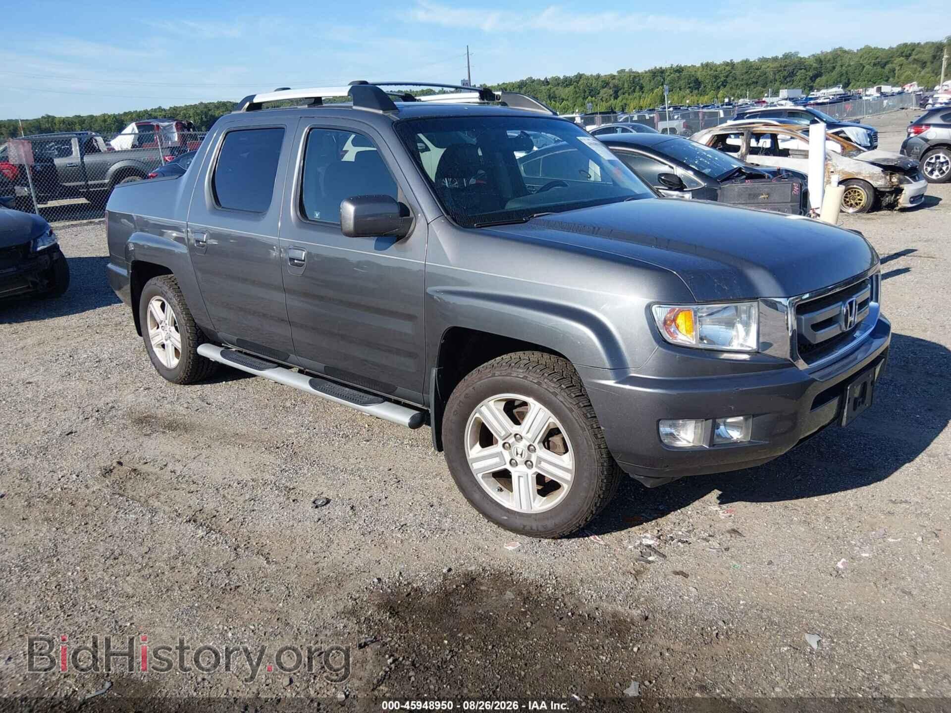 Photo 5FPYK1F55BB455217 - HONDA RIDGELINE 2011